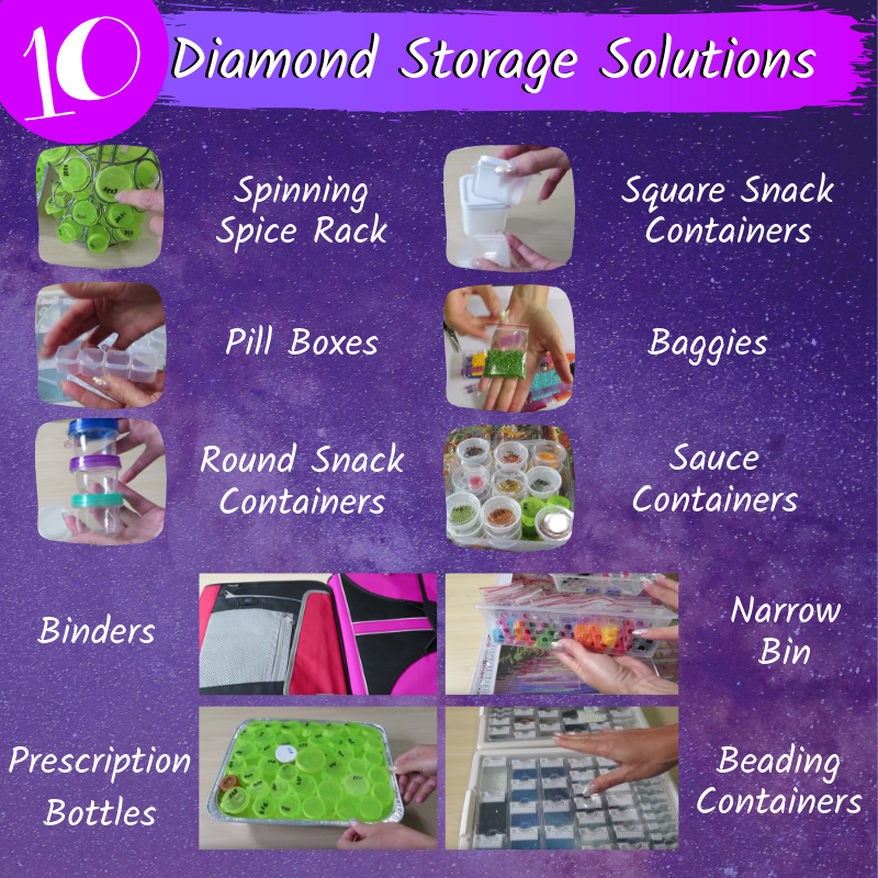 Top 10 Diamond Painting Storage Solutions 2019