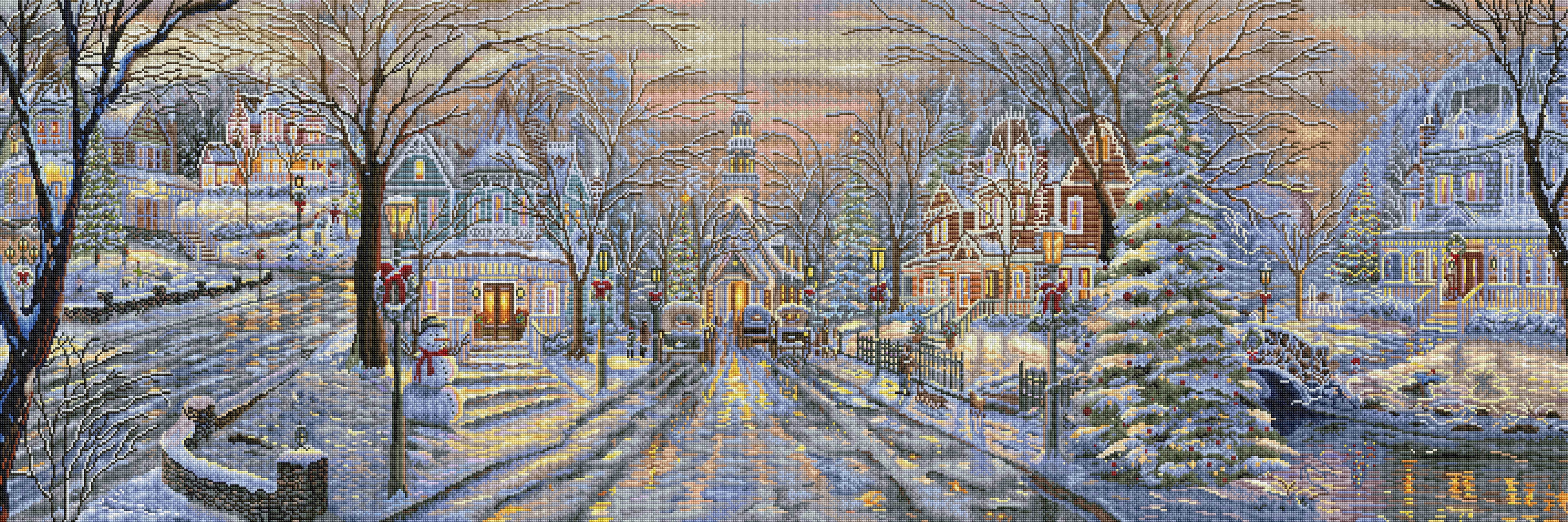 Christmas Eve Neighborhood