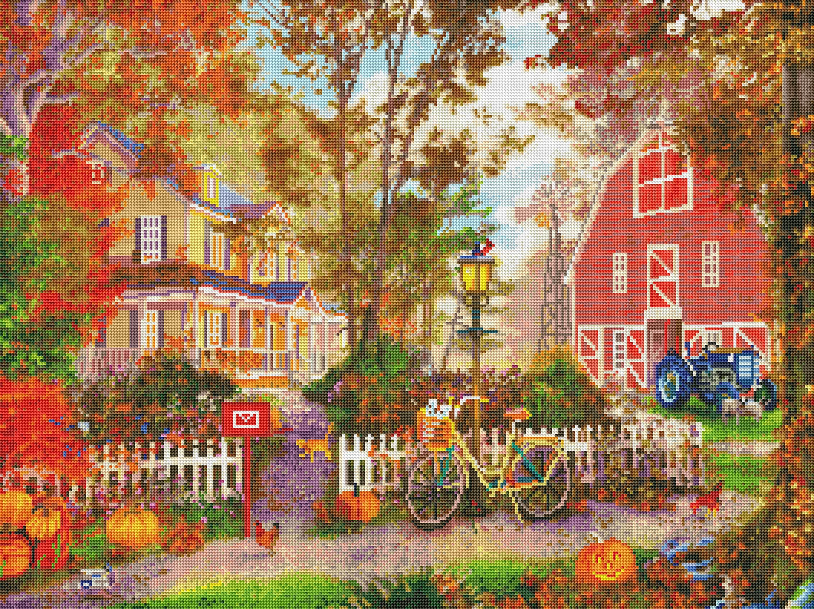 Autumn Farmhouse