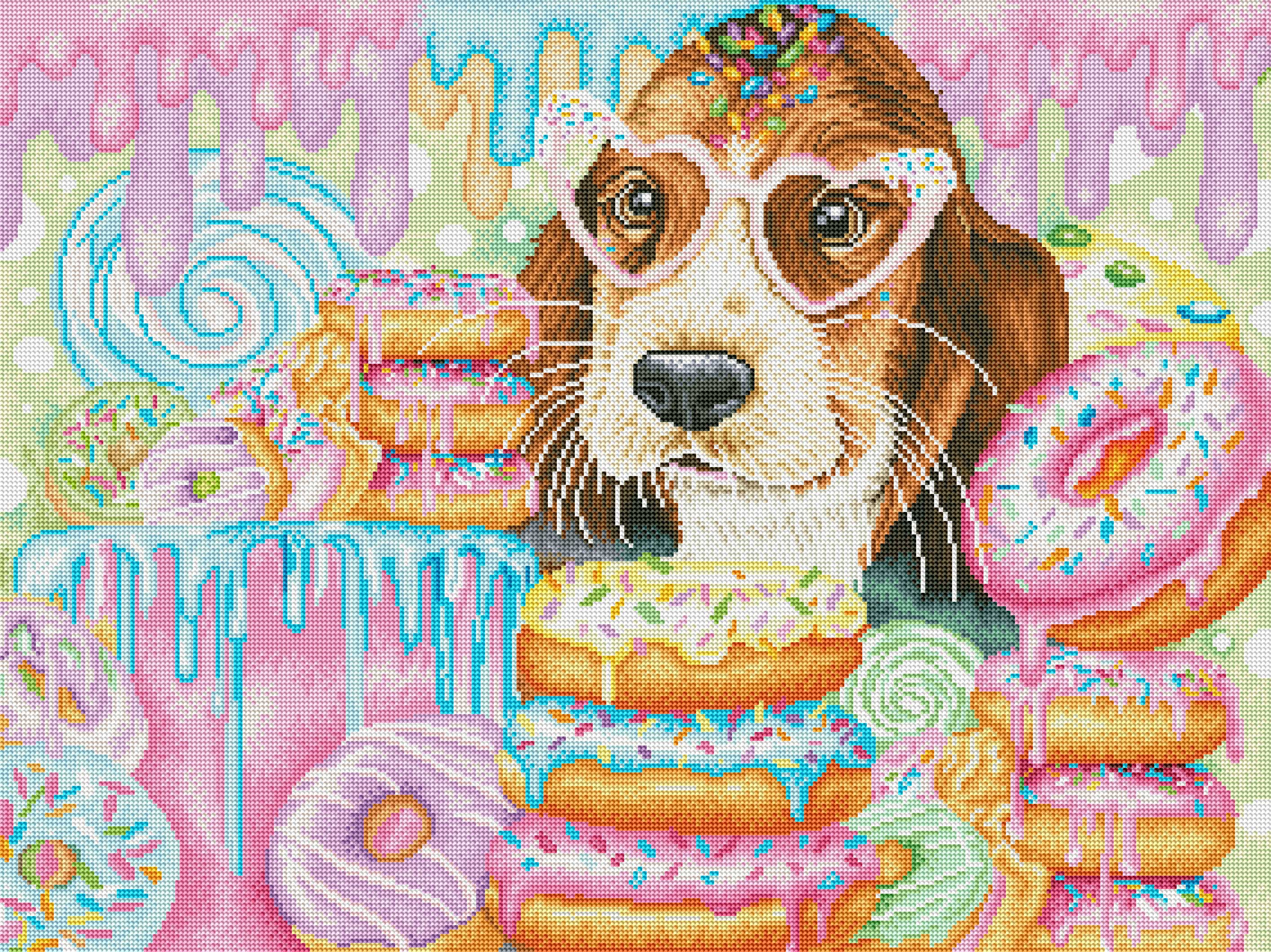 Donut Cutie Hound