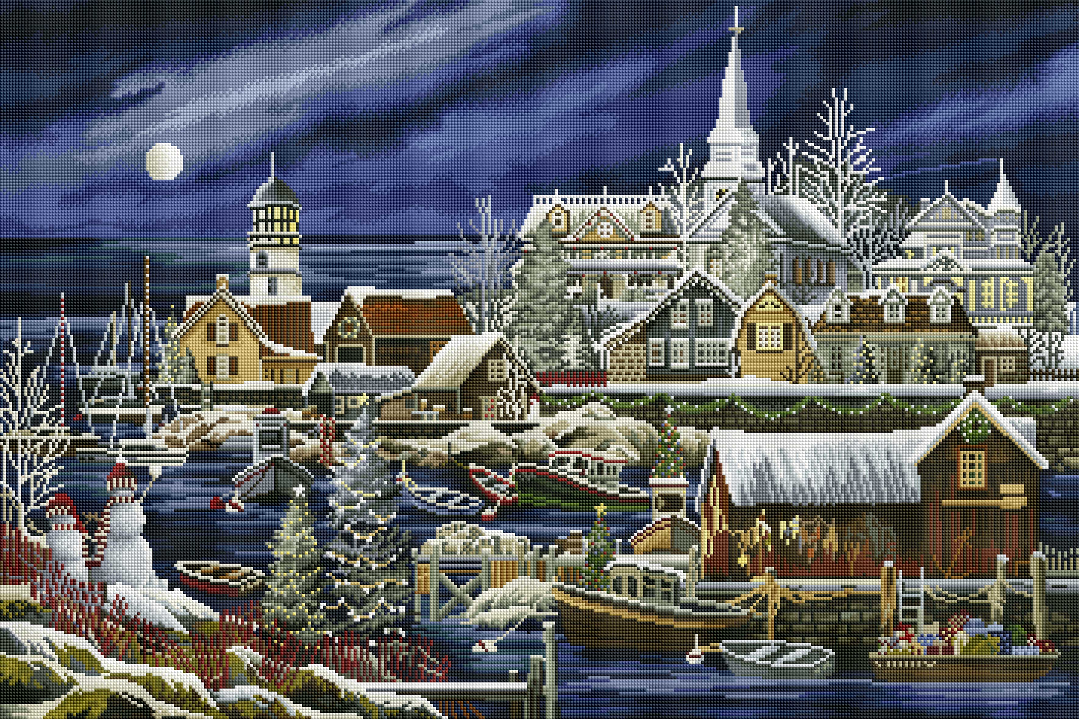 Coastal Christmas Eve