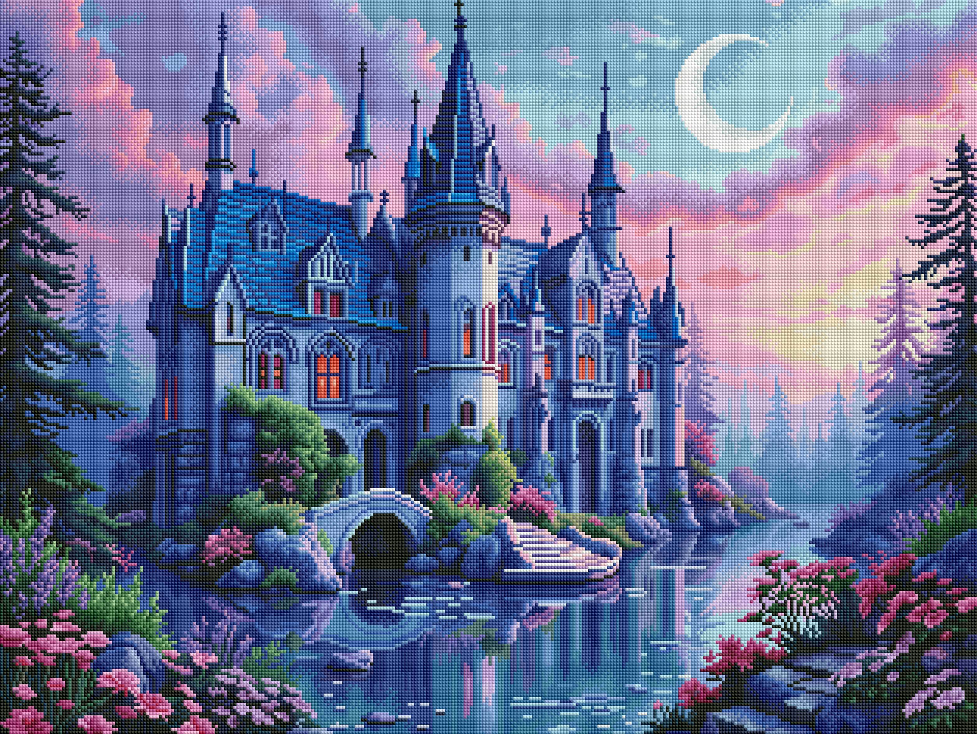 Castle Under the Crescent Moon
