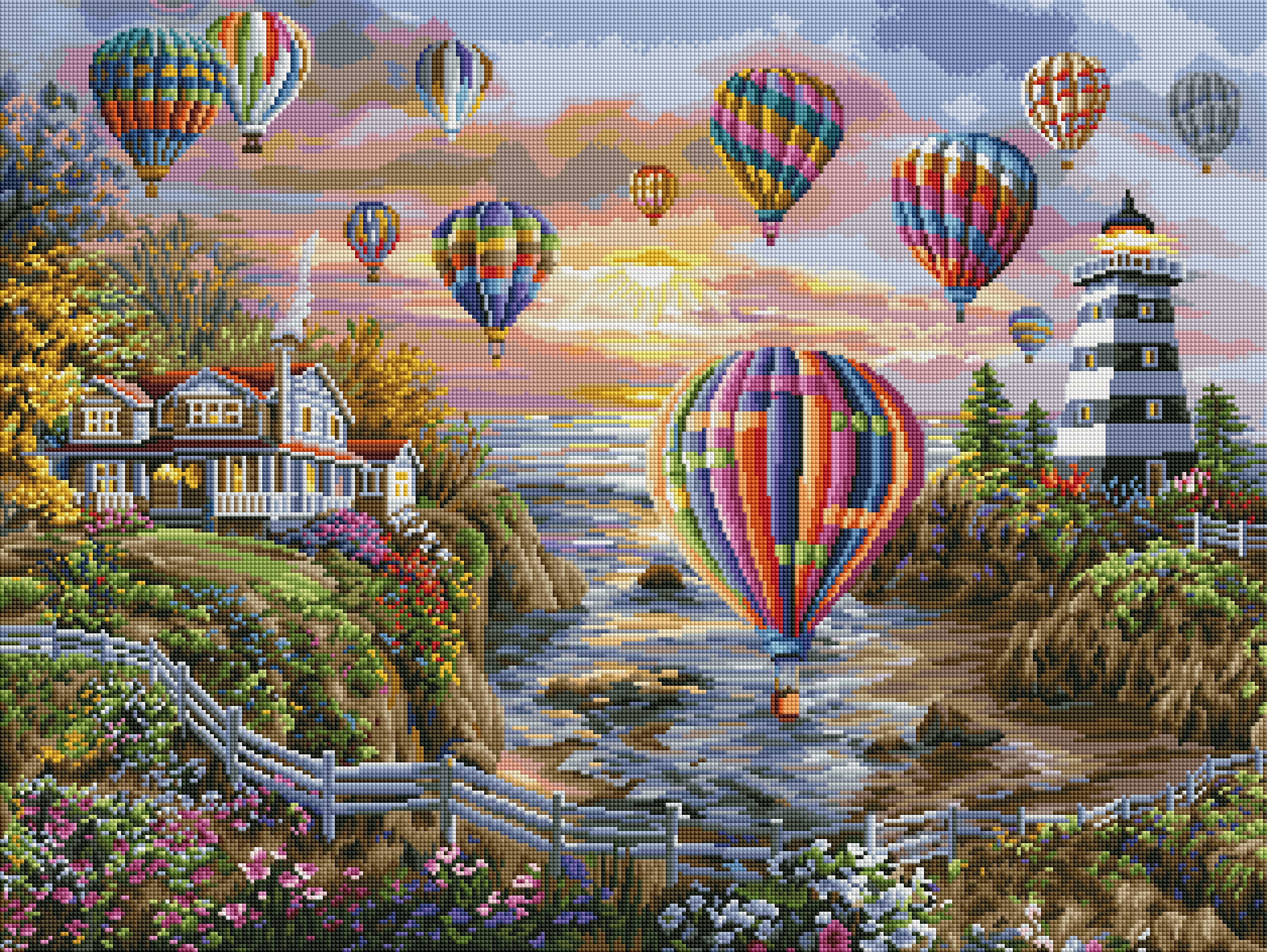 Balloons Over Cottage Cove