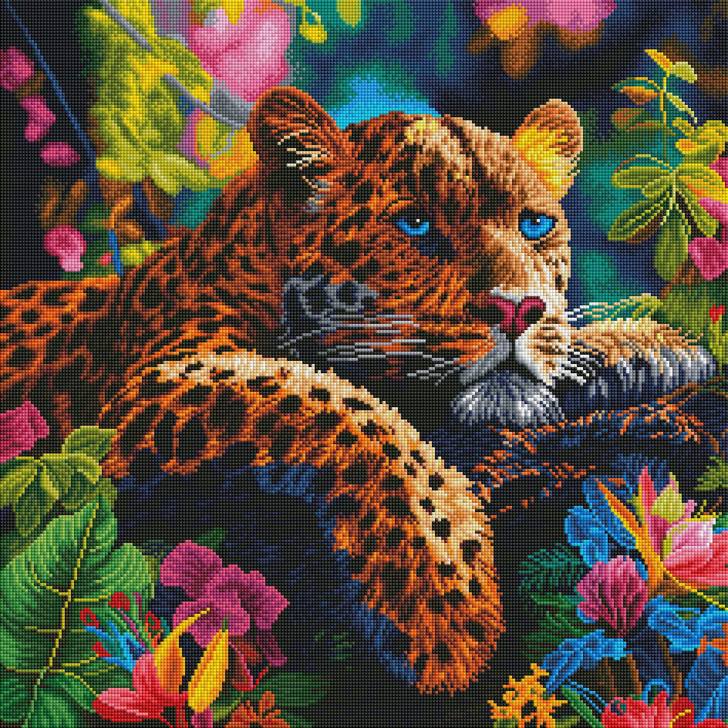 Reclining Leopard