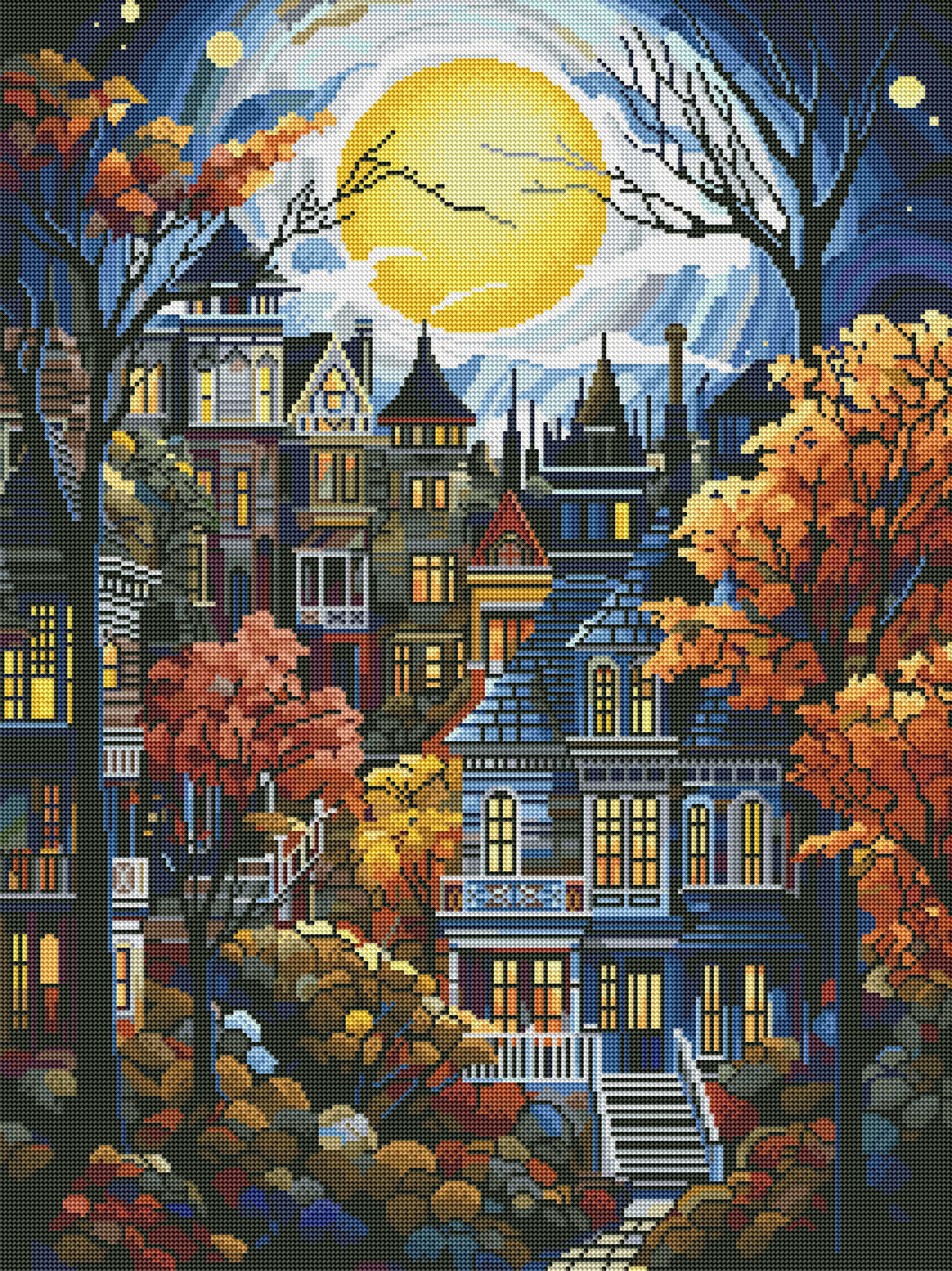 Village Under the Moon