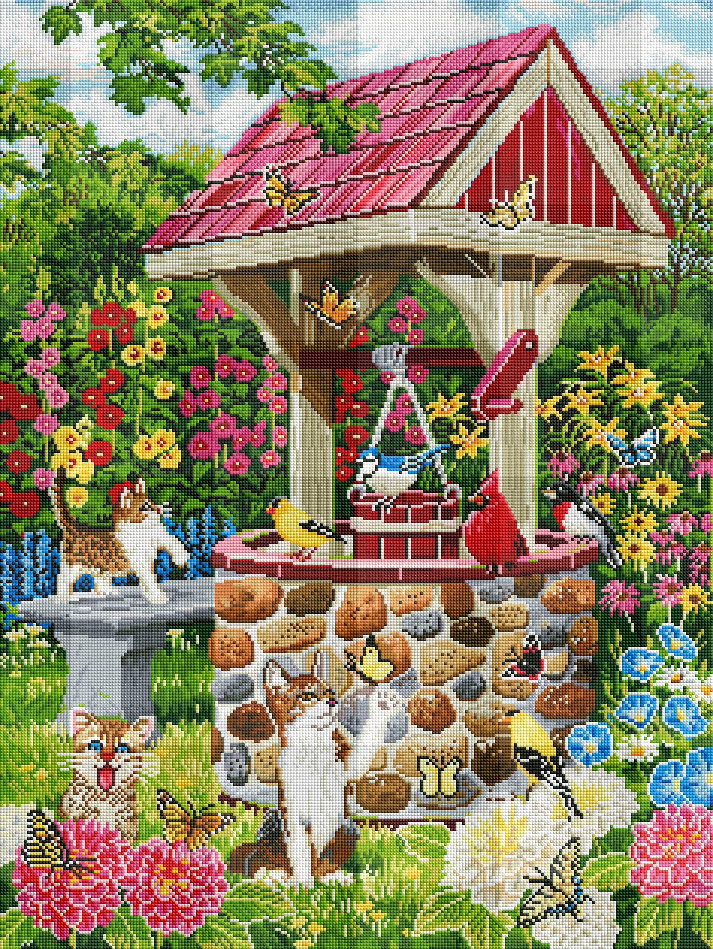 Backyard Wishing Well