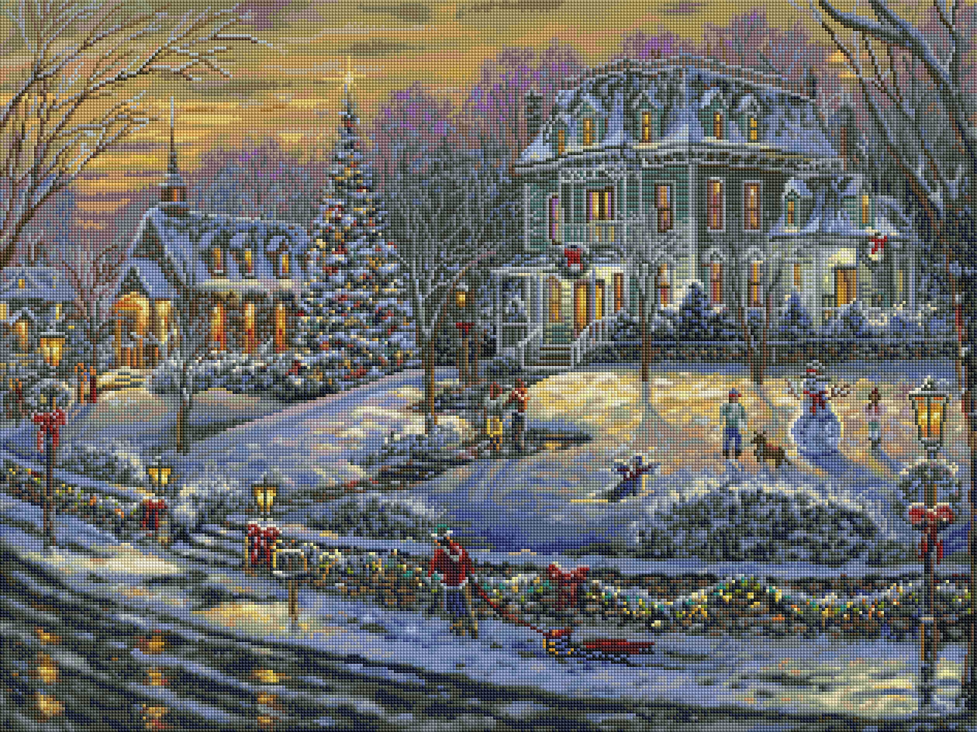 Winter Village Glow