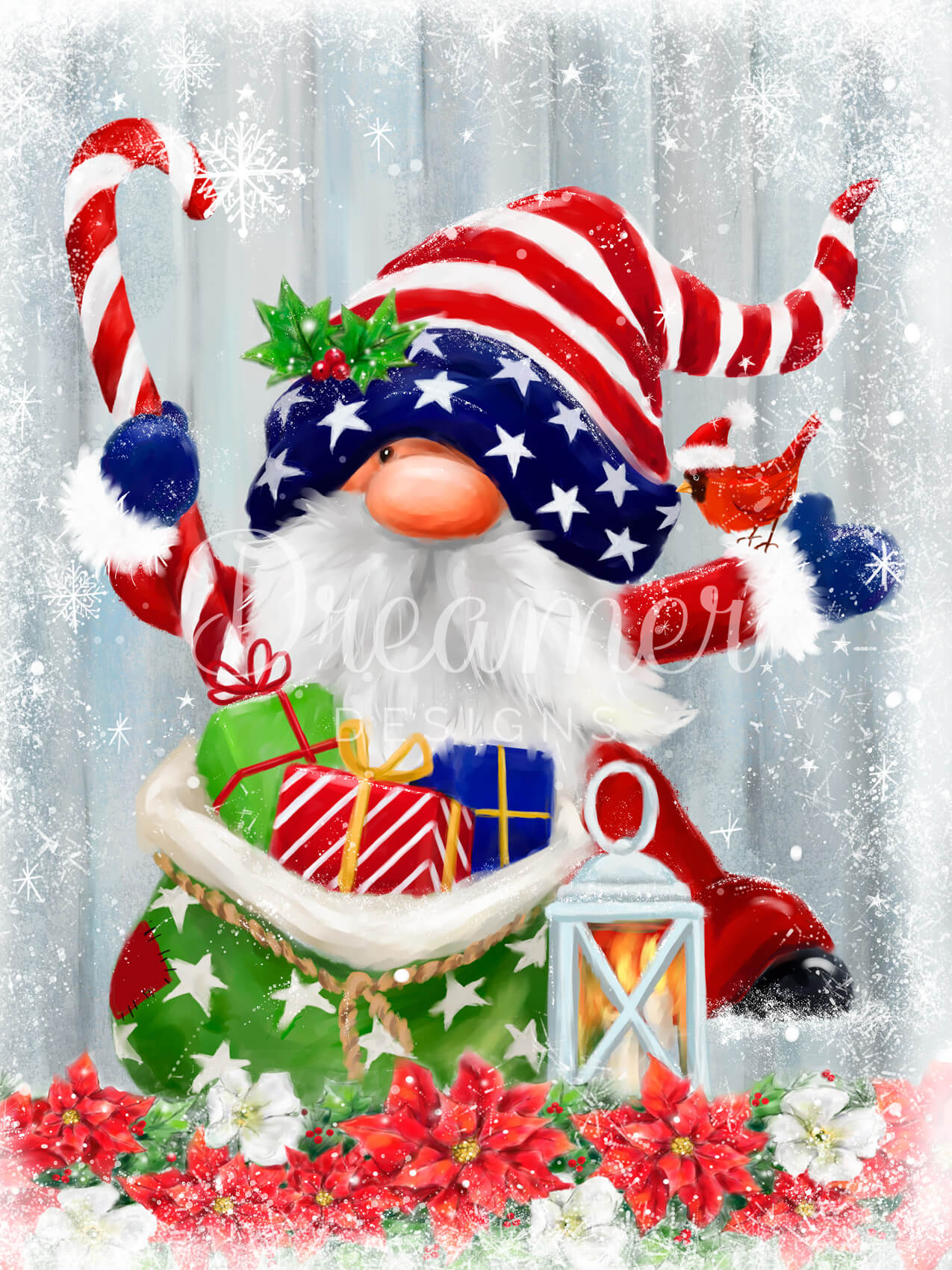 American Christmas Gnome