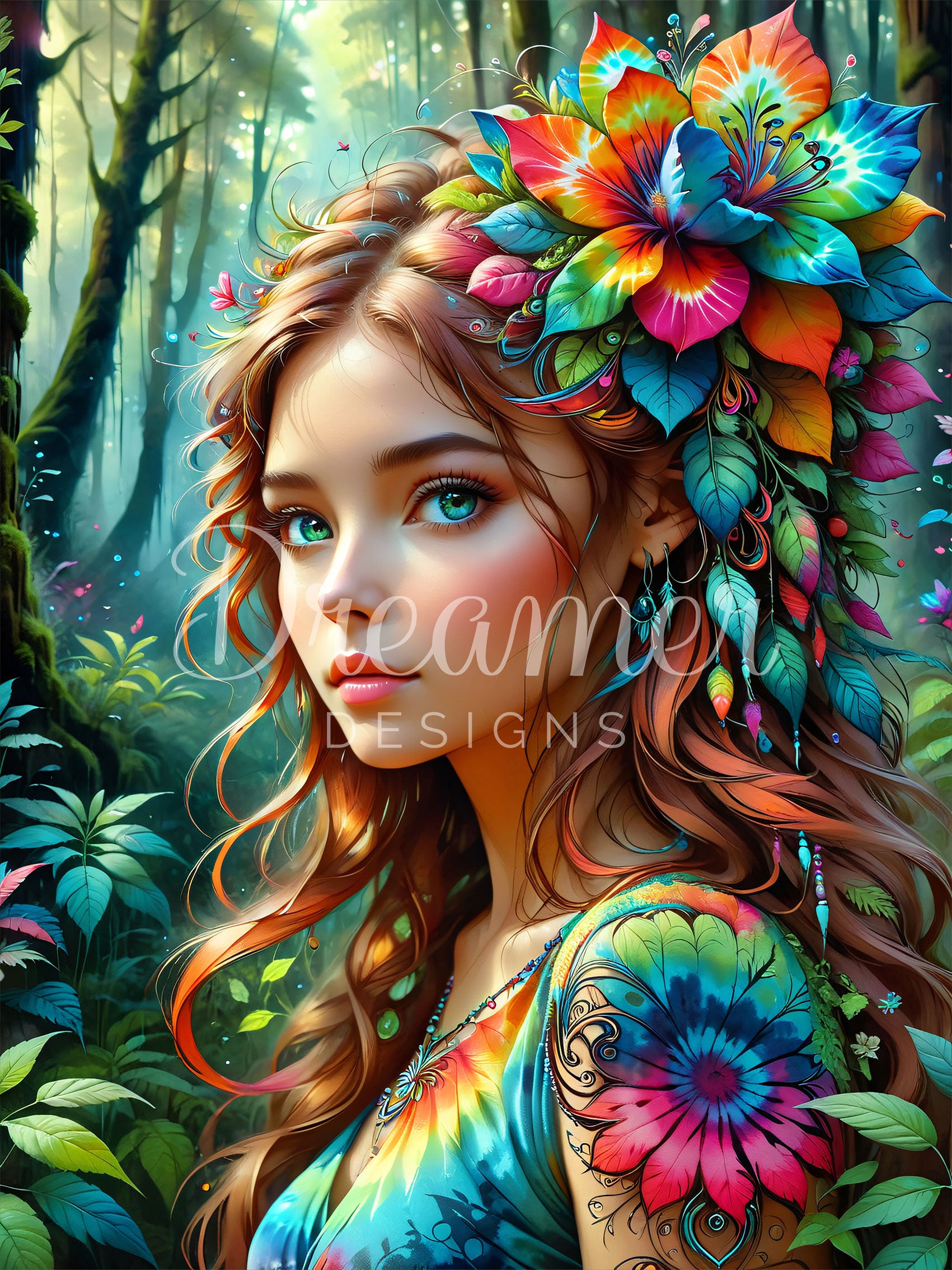 Rainbow Forest Fairy
