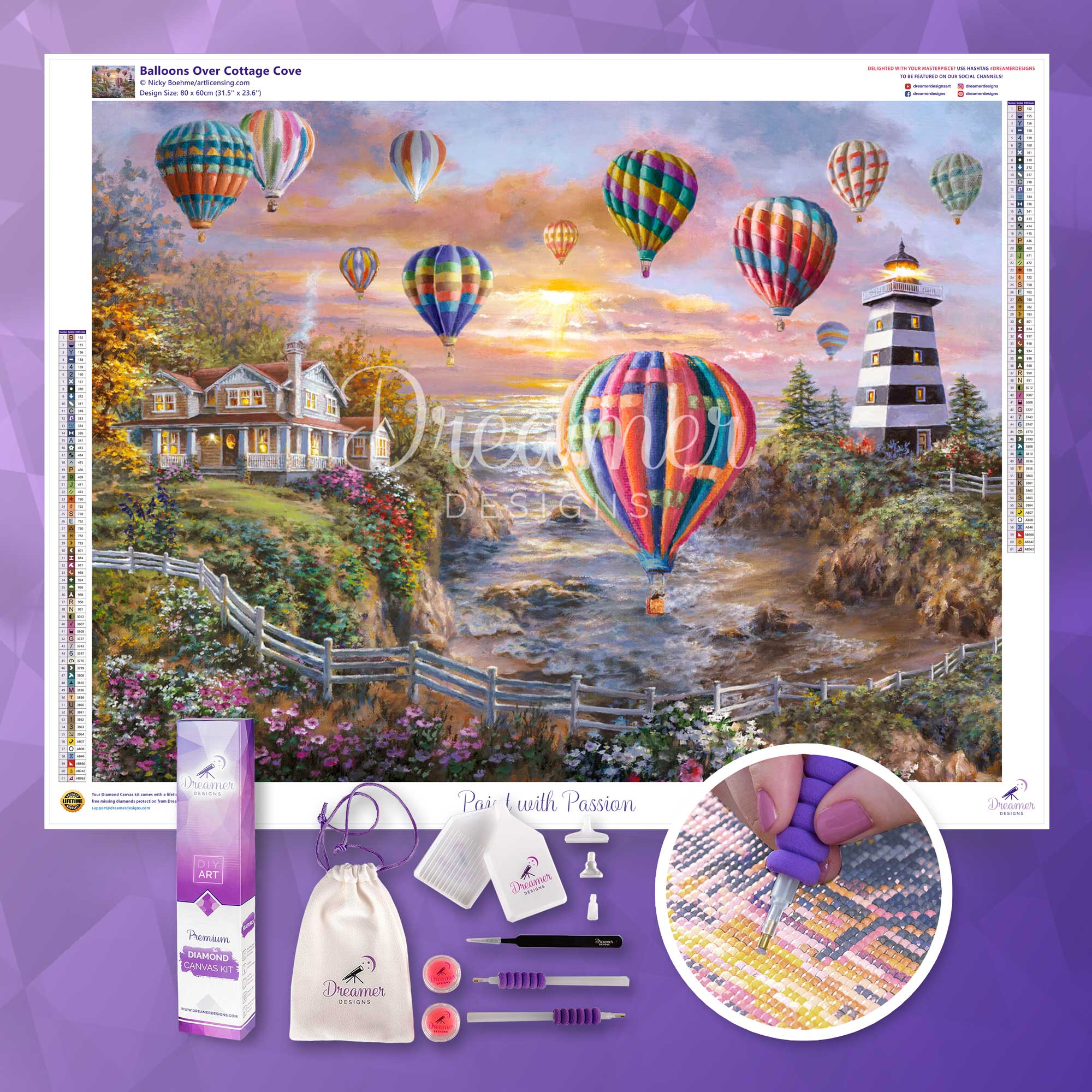 Balloons Over Cottage Cove