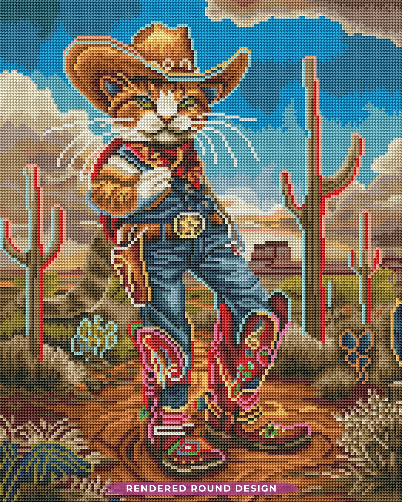 Cat Cowboy