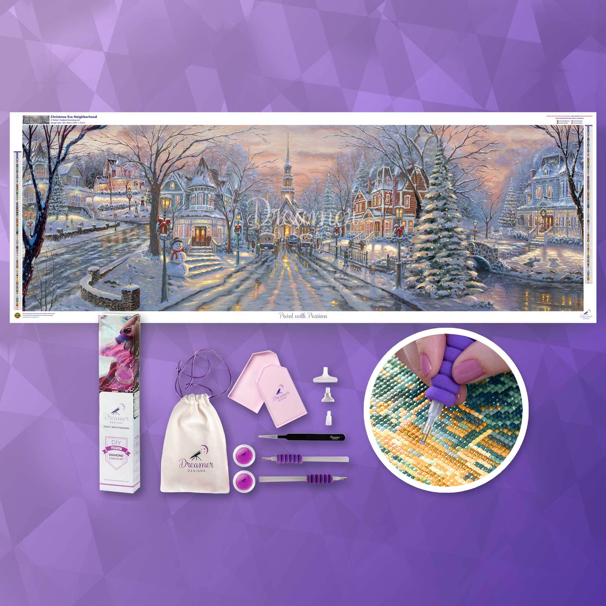 Christmas Eve Neighborhood