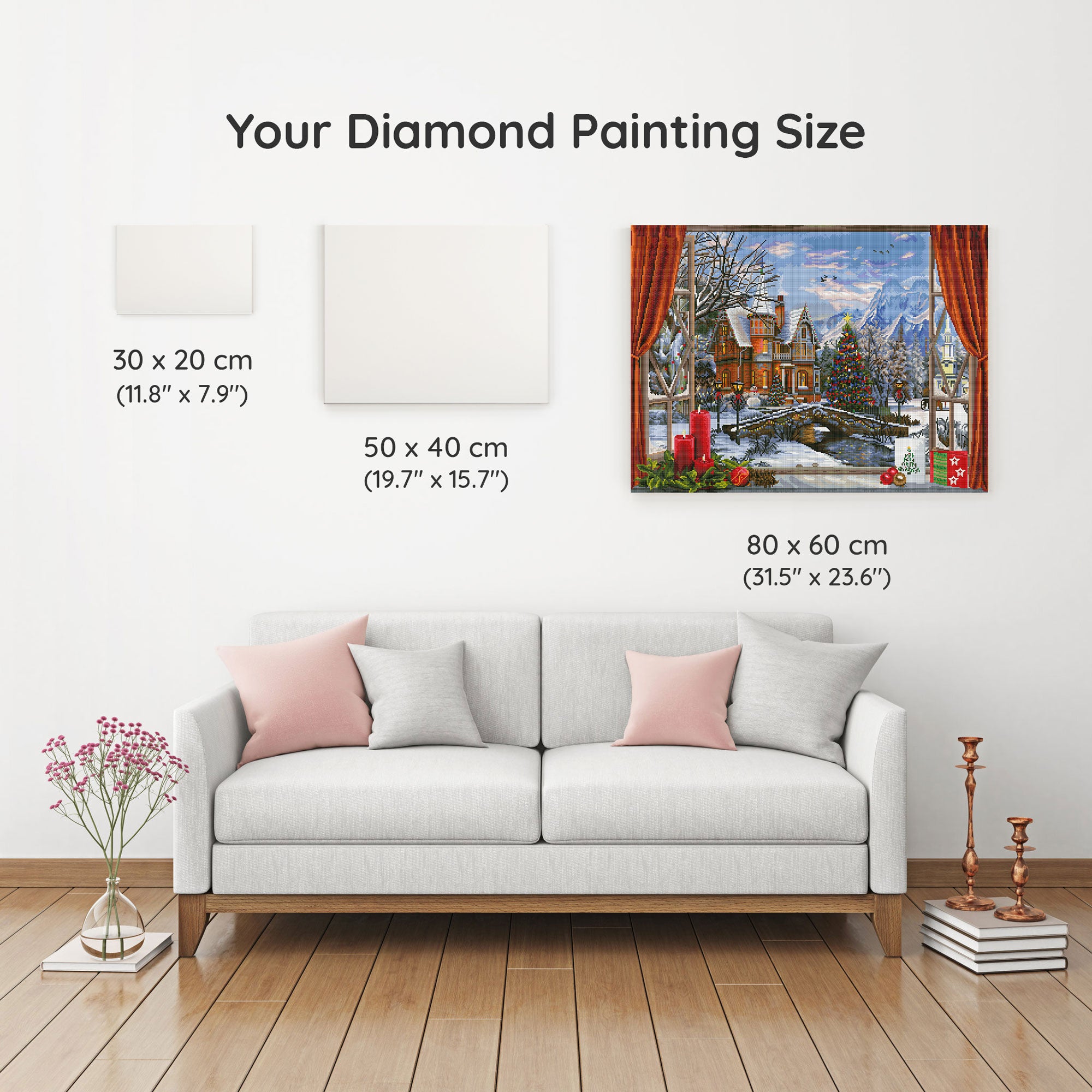 Christmas Mountain View