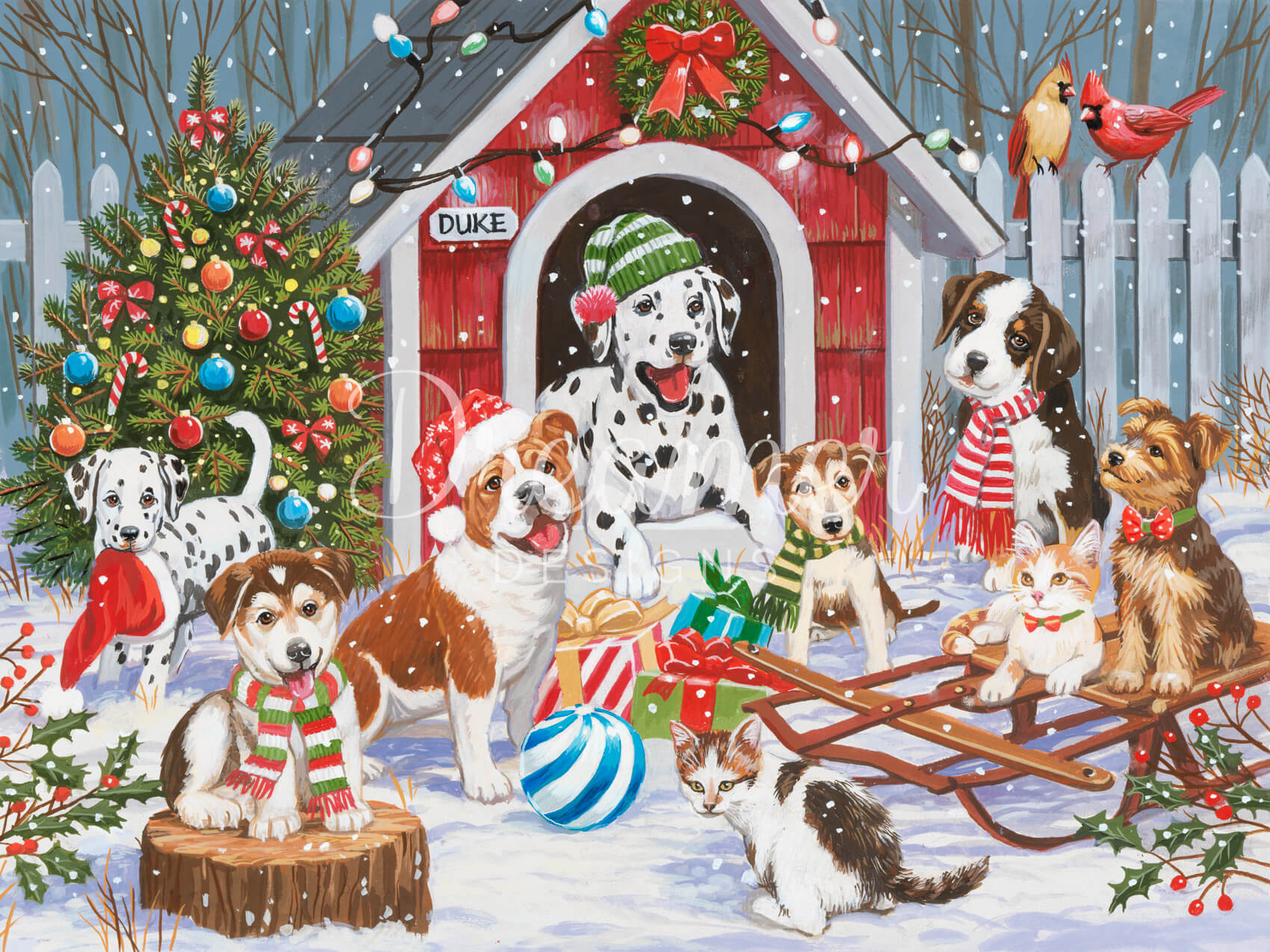 Christmas At Dukes House