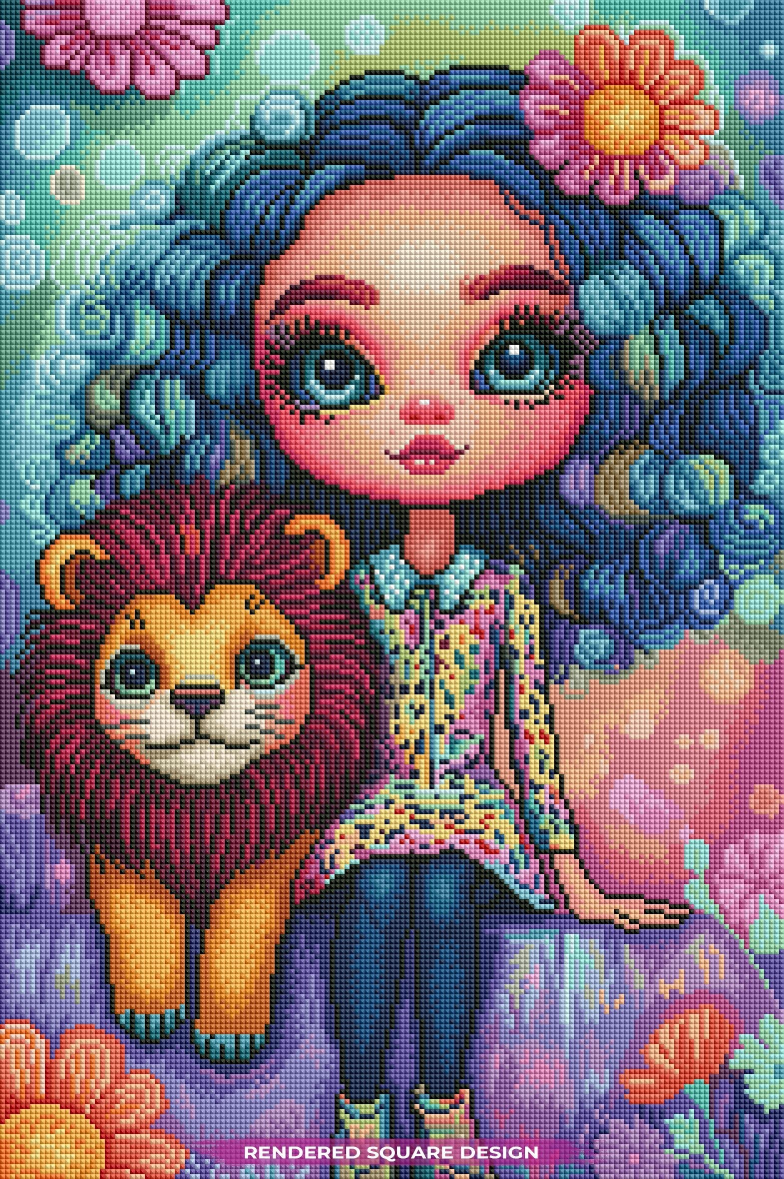 Curly Hues and Courage