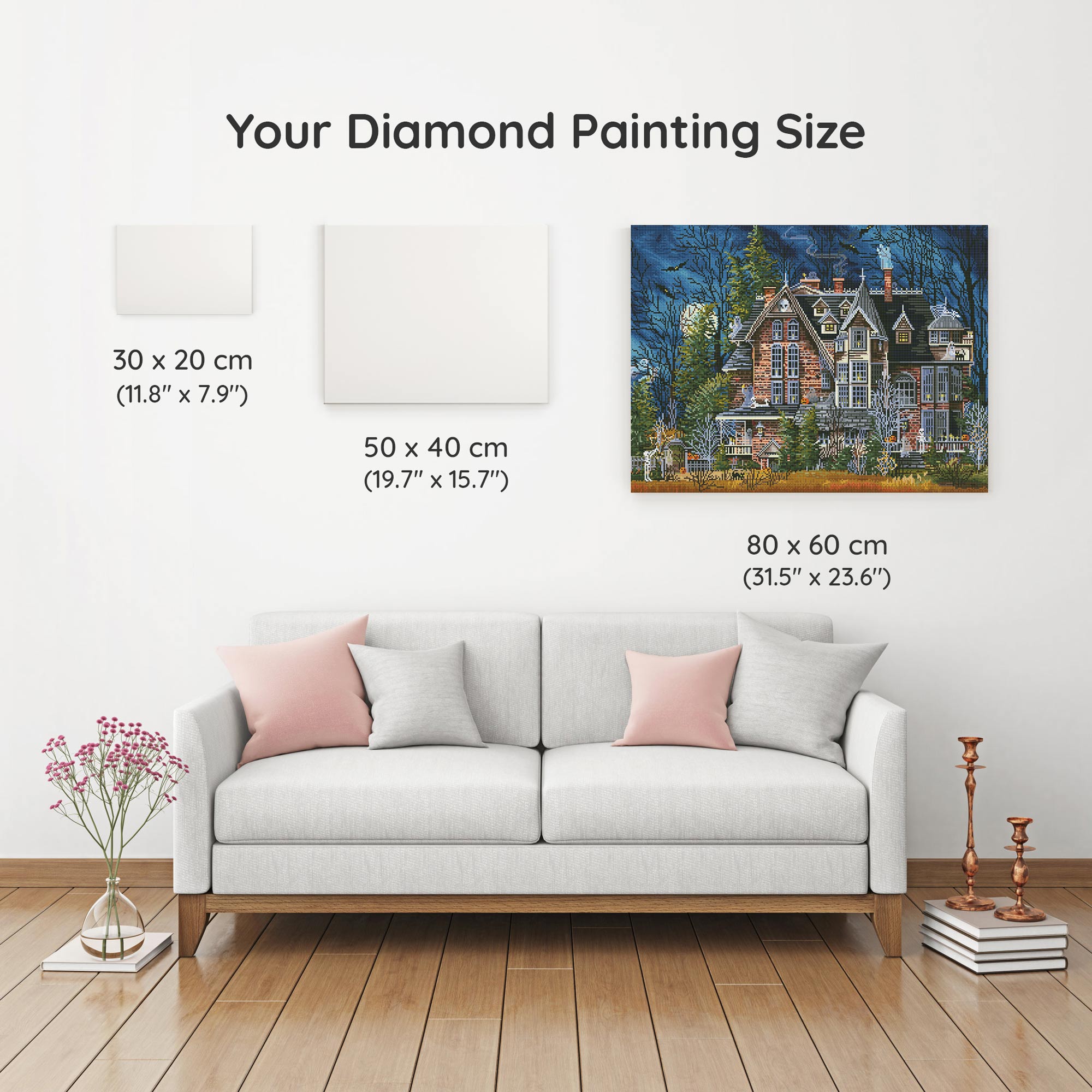 Decorating the Haunted House