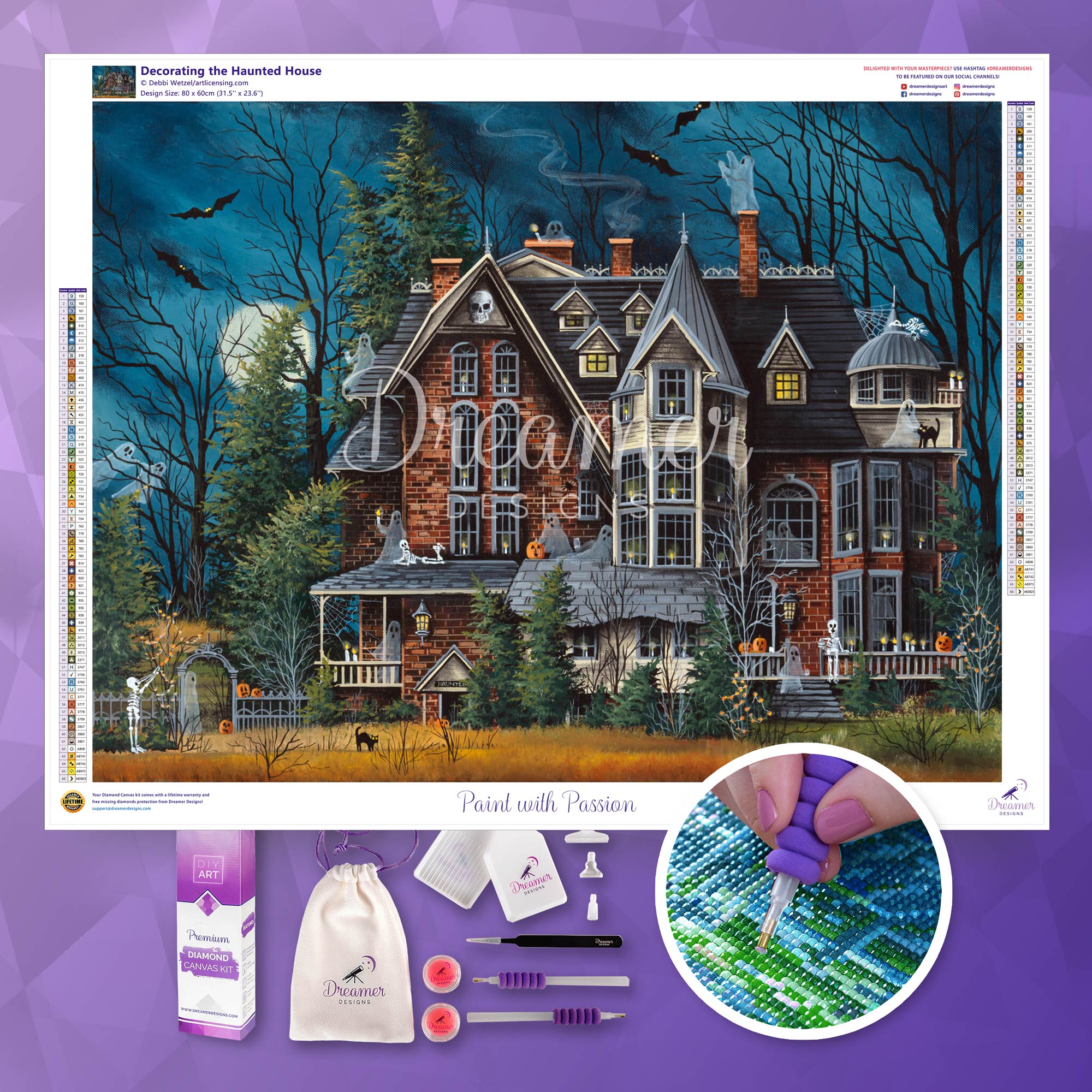 Decorating the Haunted House