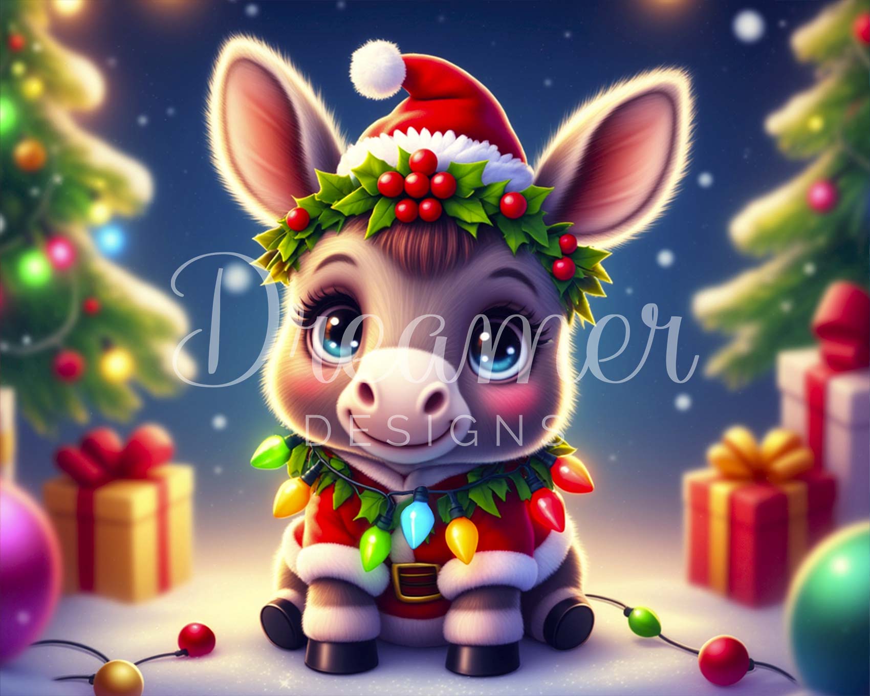 Santa’s Sweet Donkey
