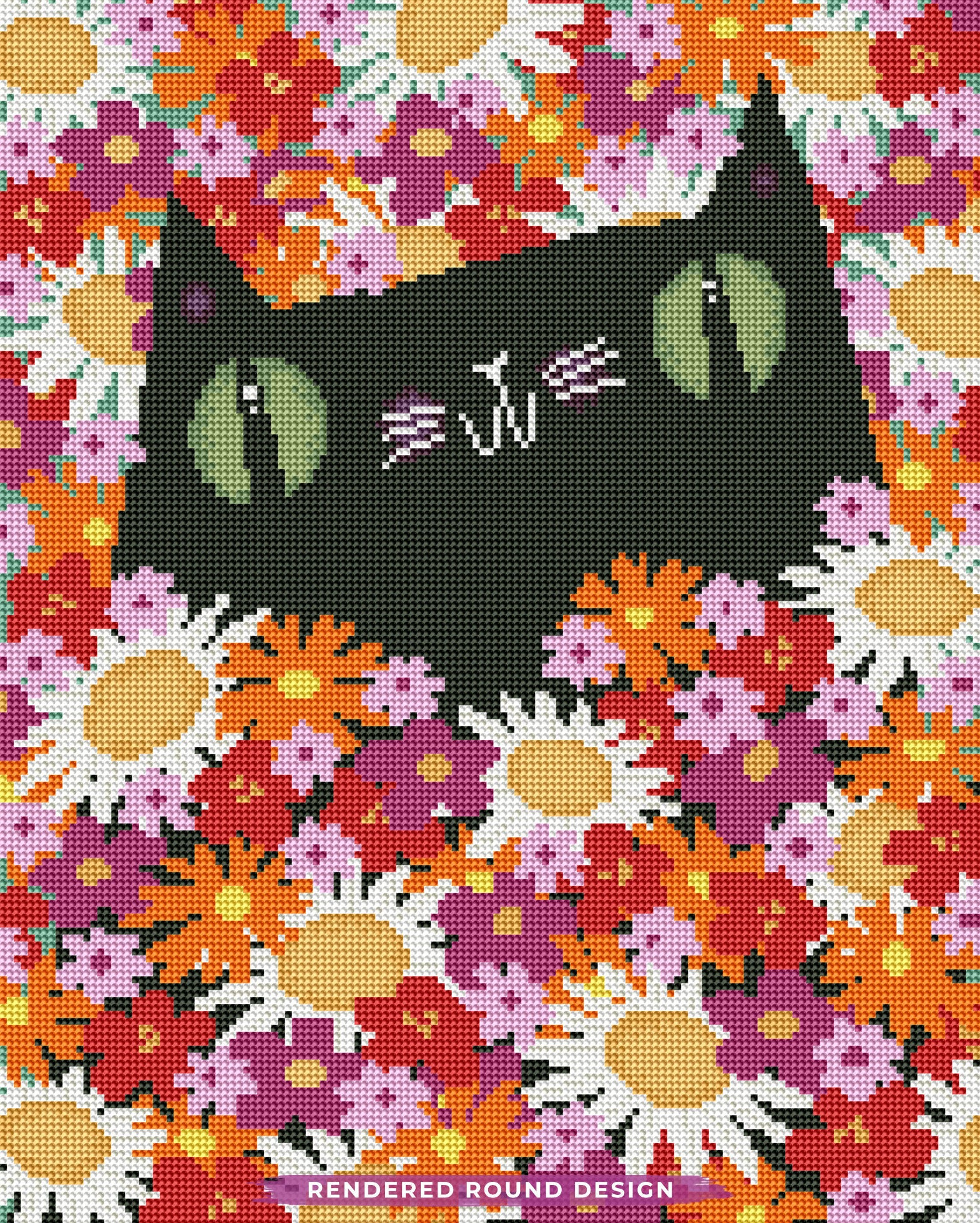 Floral Feline
