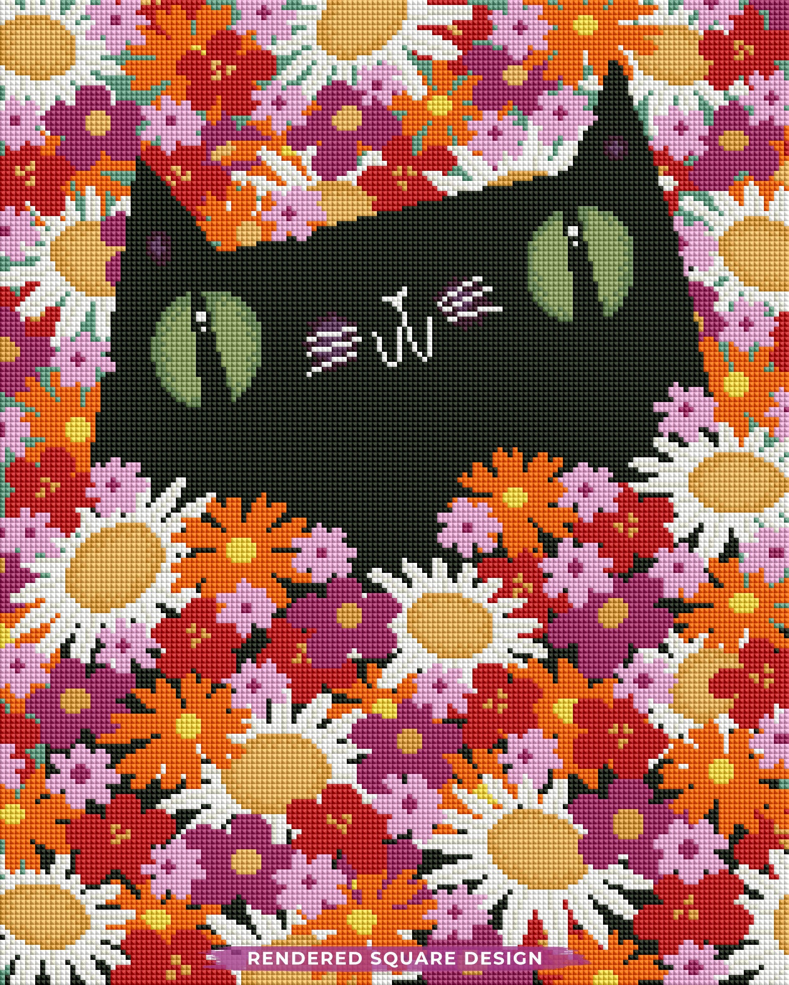 Floral Feline