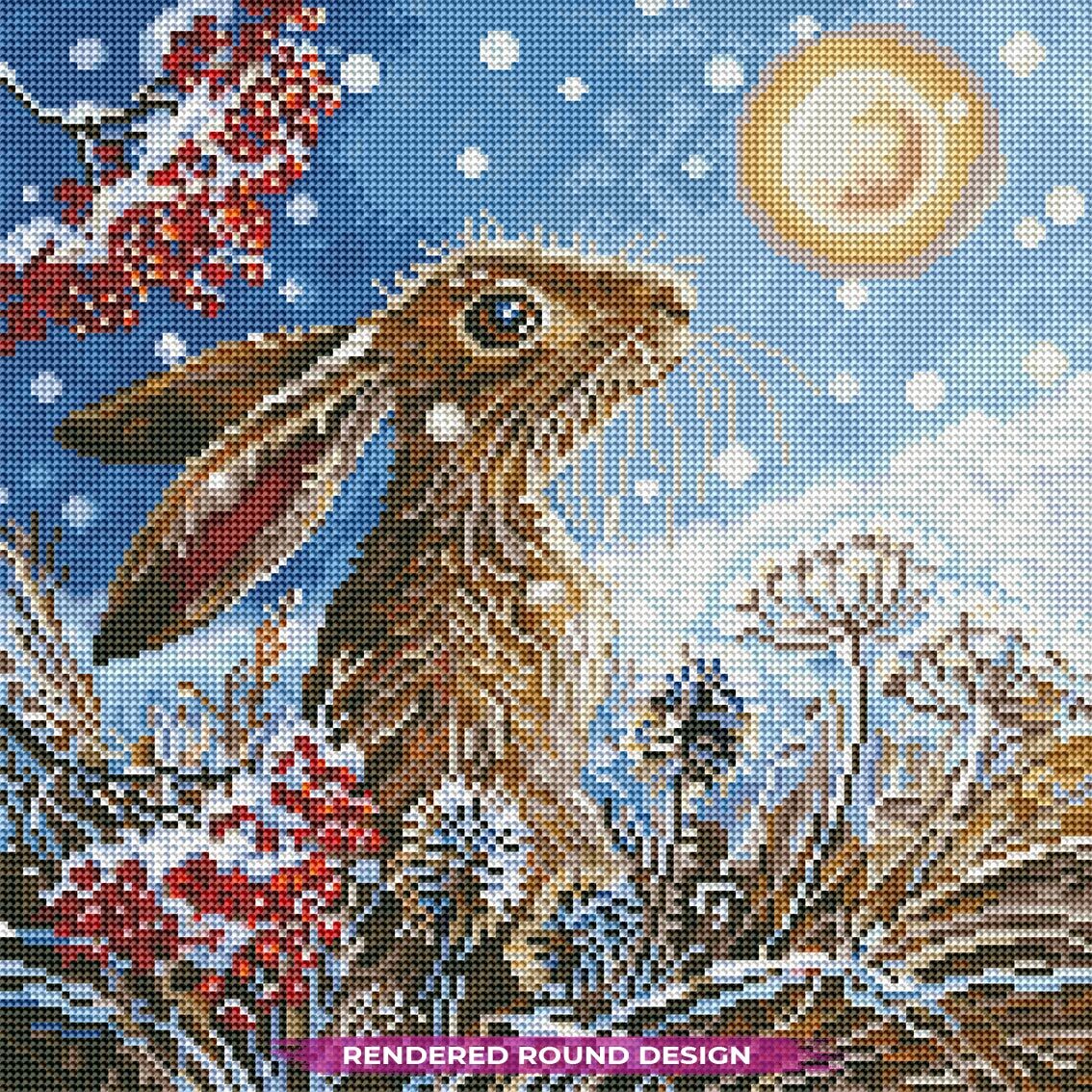 Frosted Moon Hare