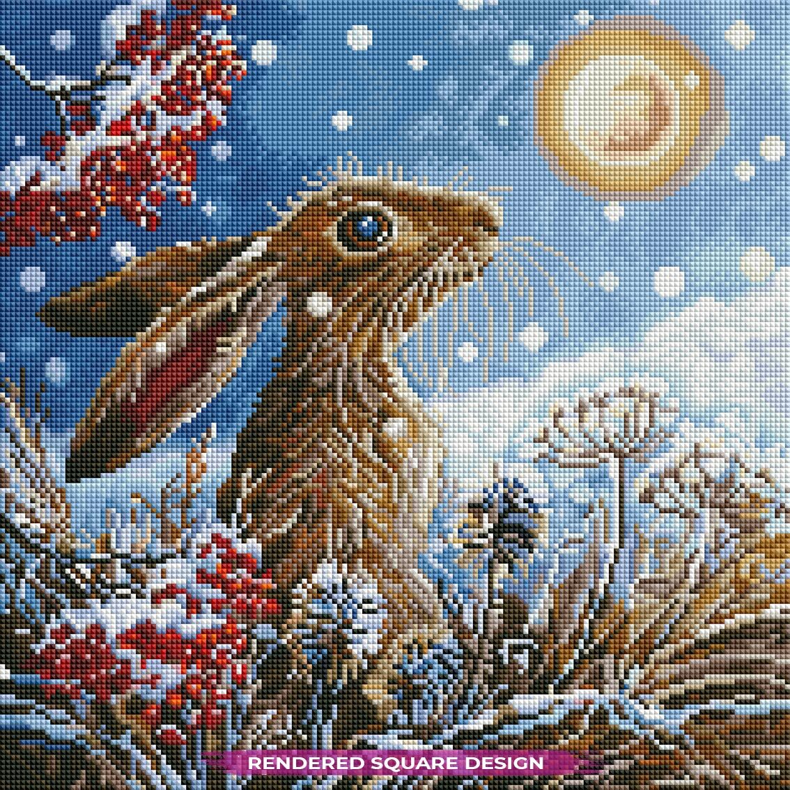 Frosted Moon Hare