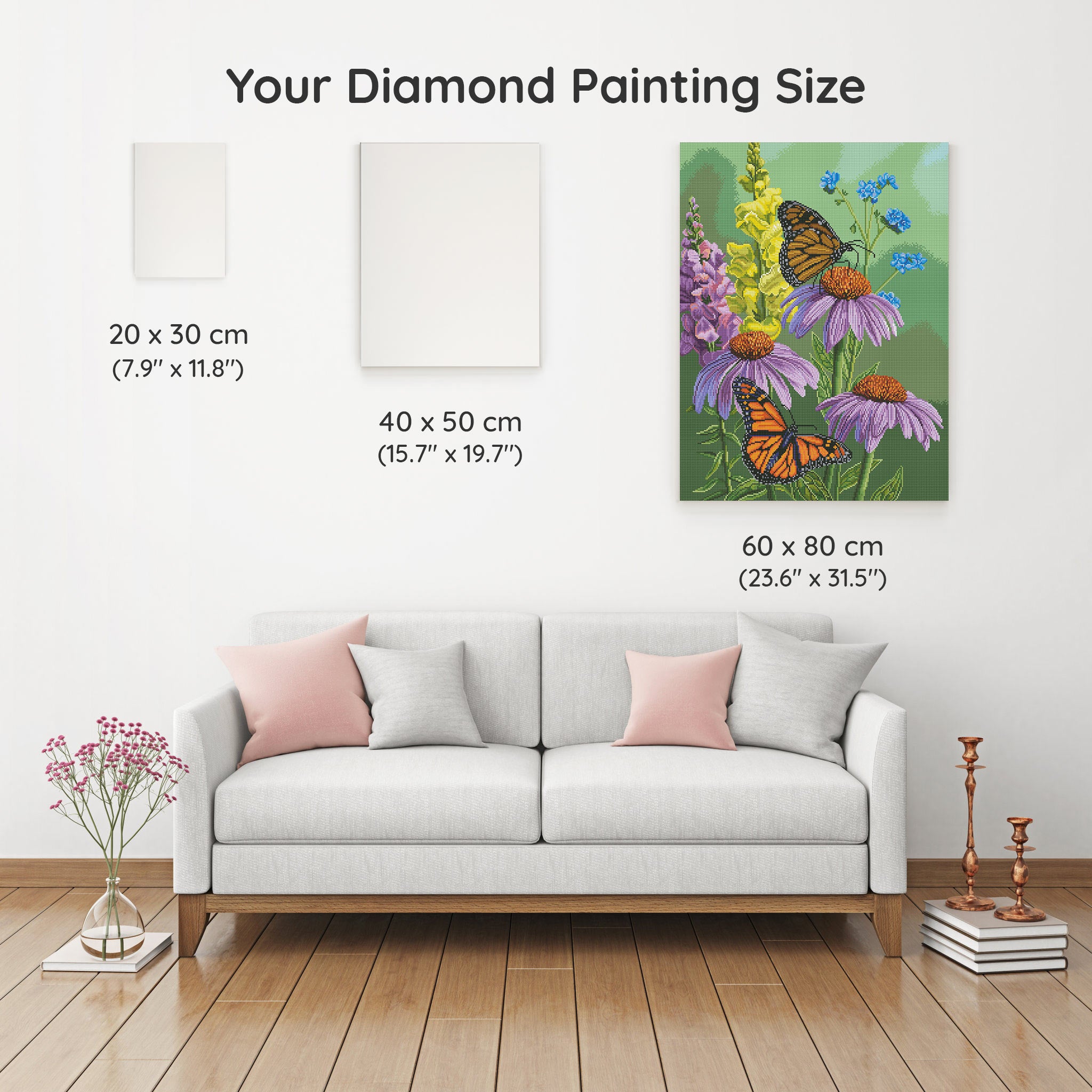 Garden Flower Monarchs