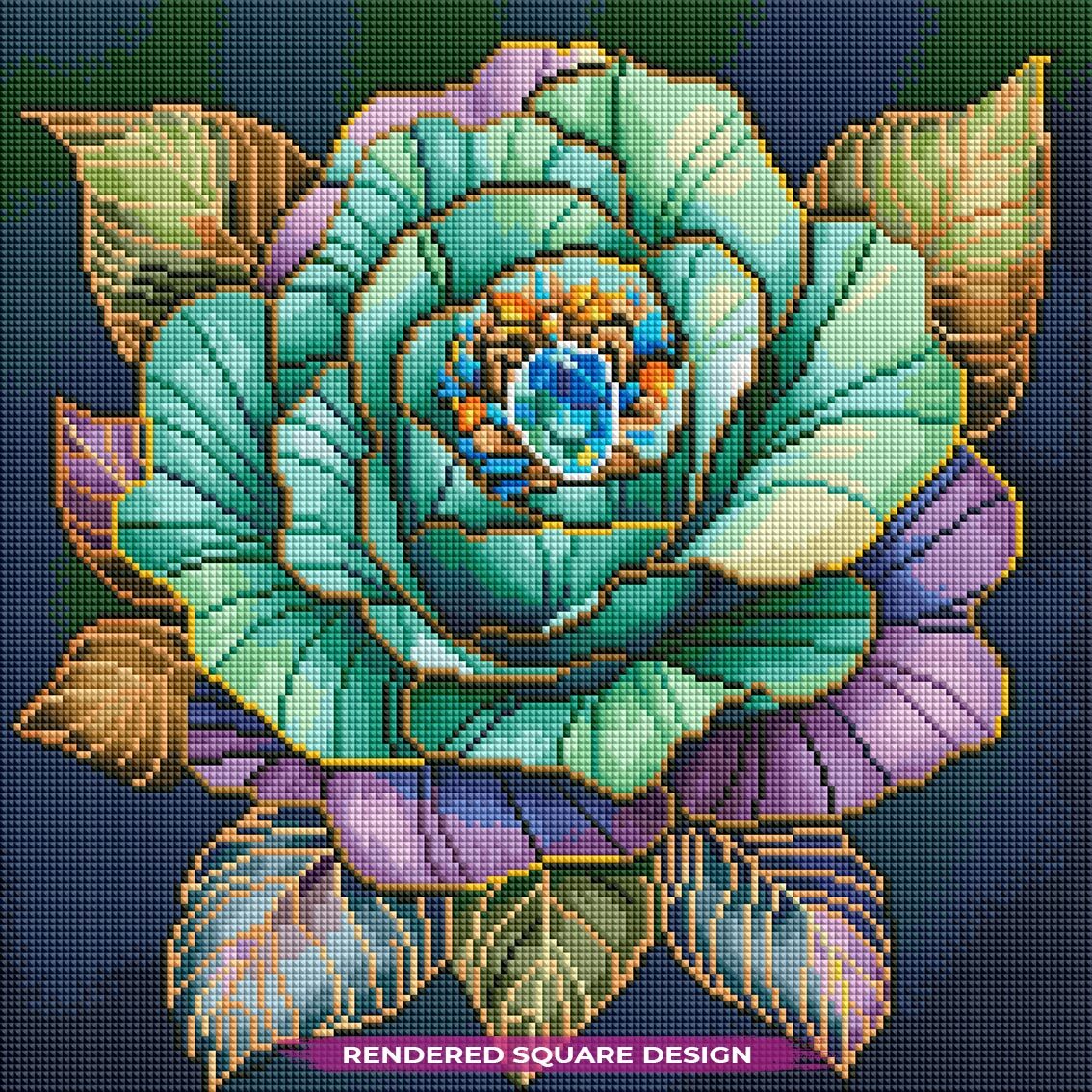 Gemstone Garden Aqua