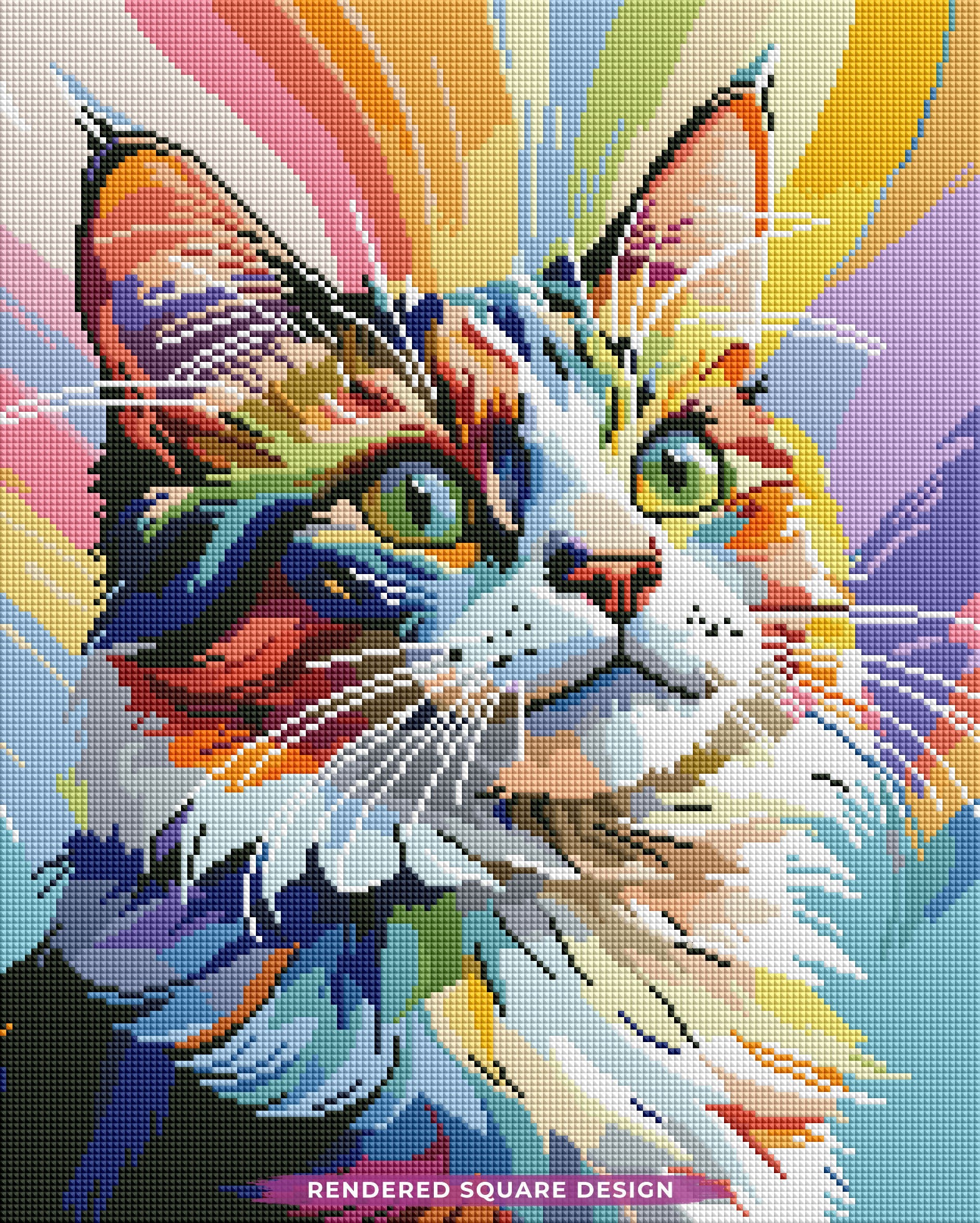 Glamour Girl Calico Cat