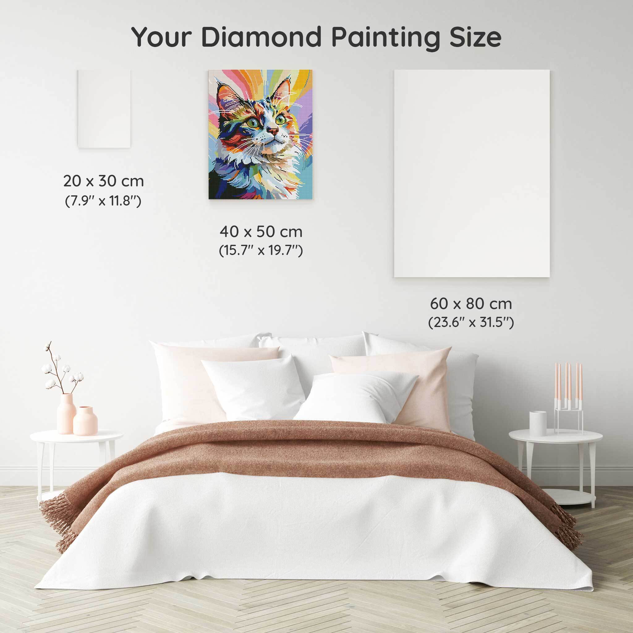 Glamour Girl Calico Cat