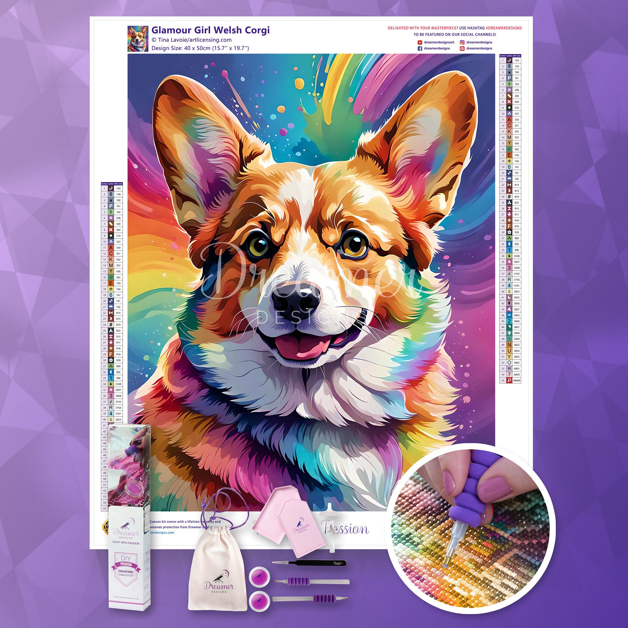 Glamour Girl Welsh Corgi