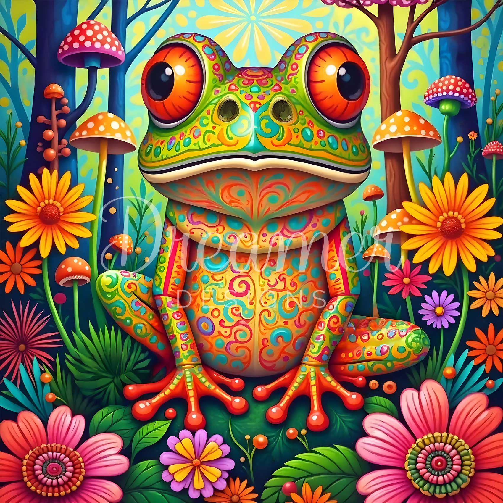 Funky Frog