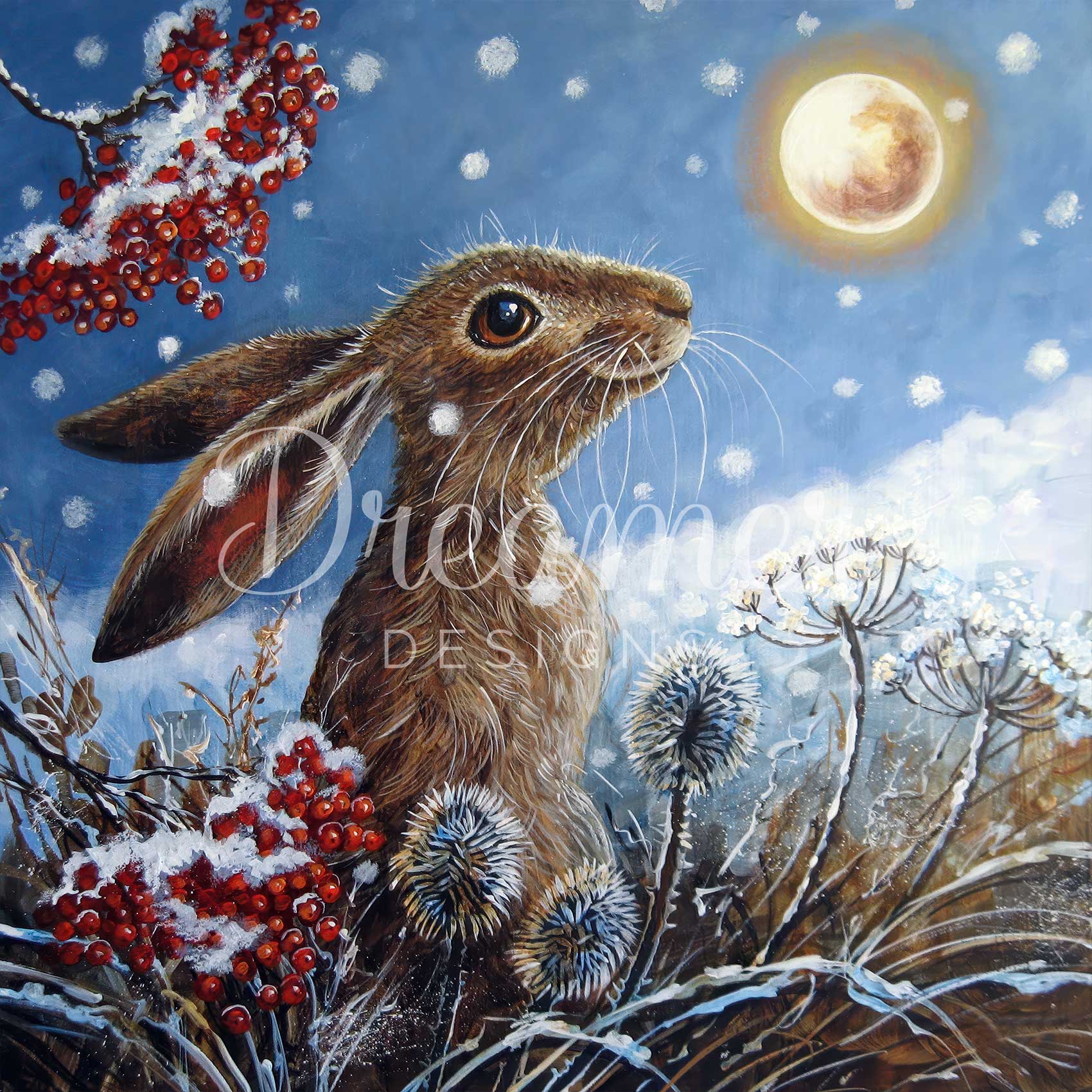 Frosted Moon Hare