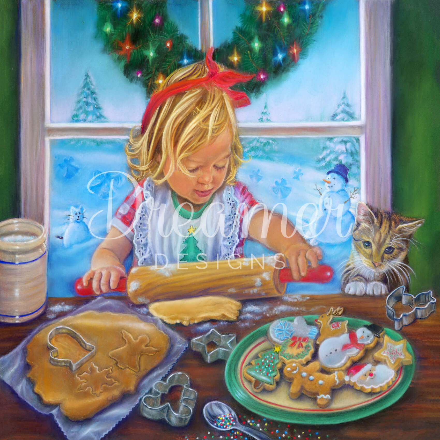 Little Baker's Christmas Cookies