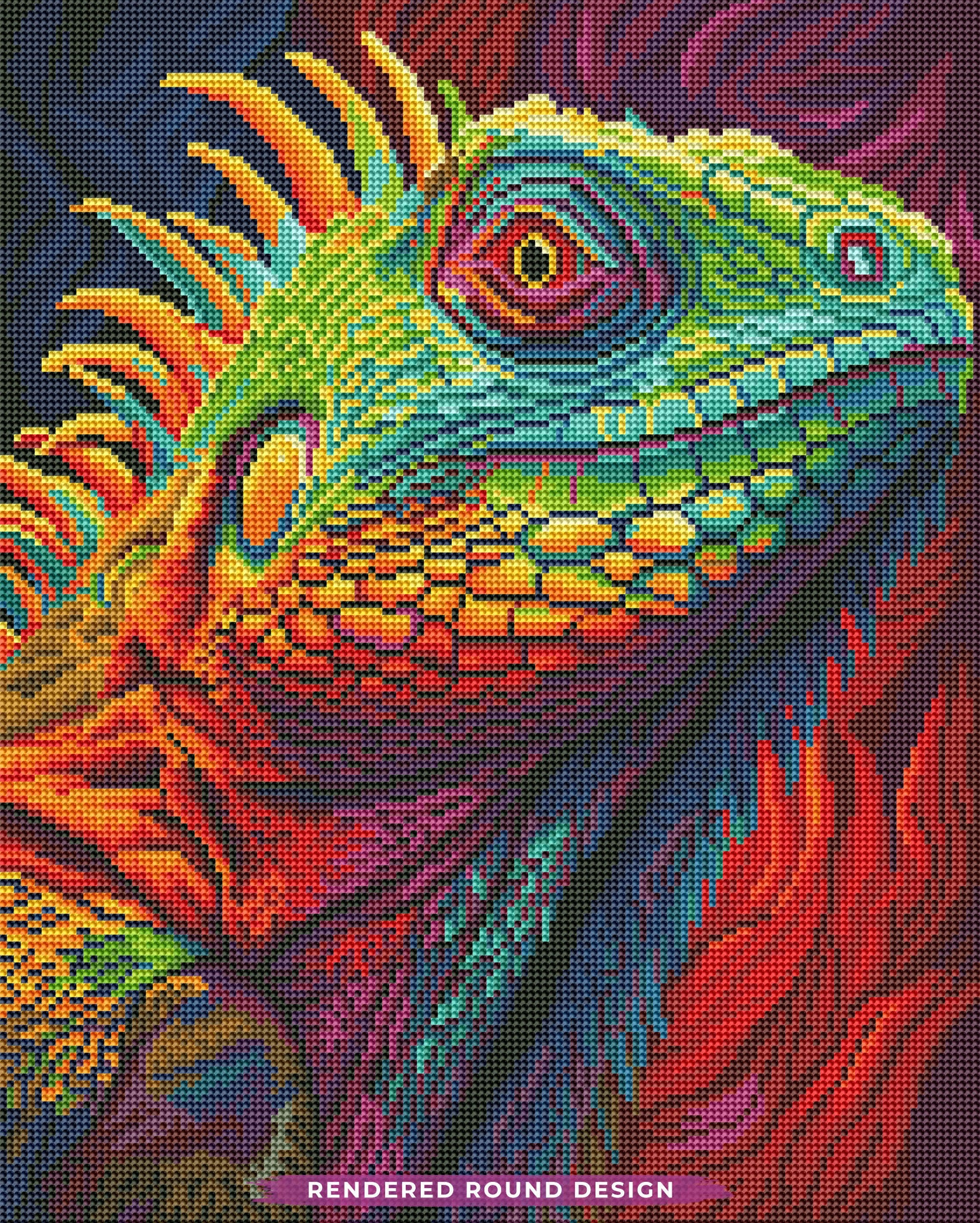 Neon Iguana