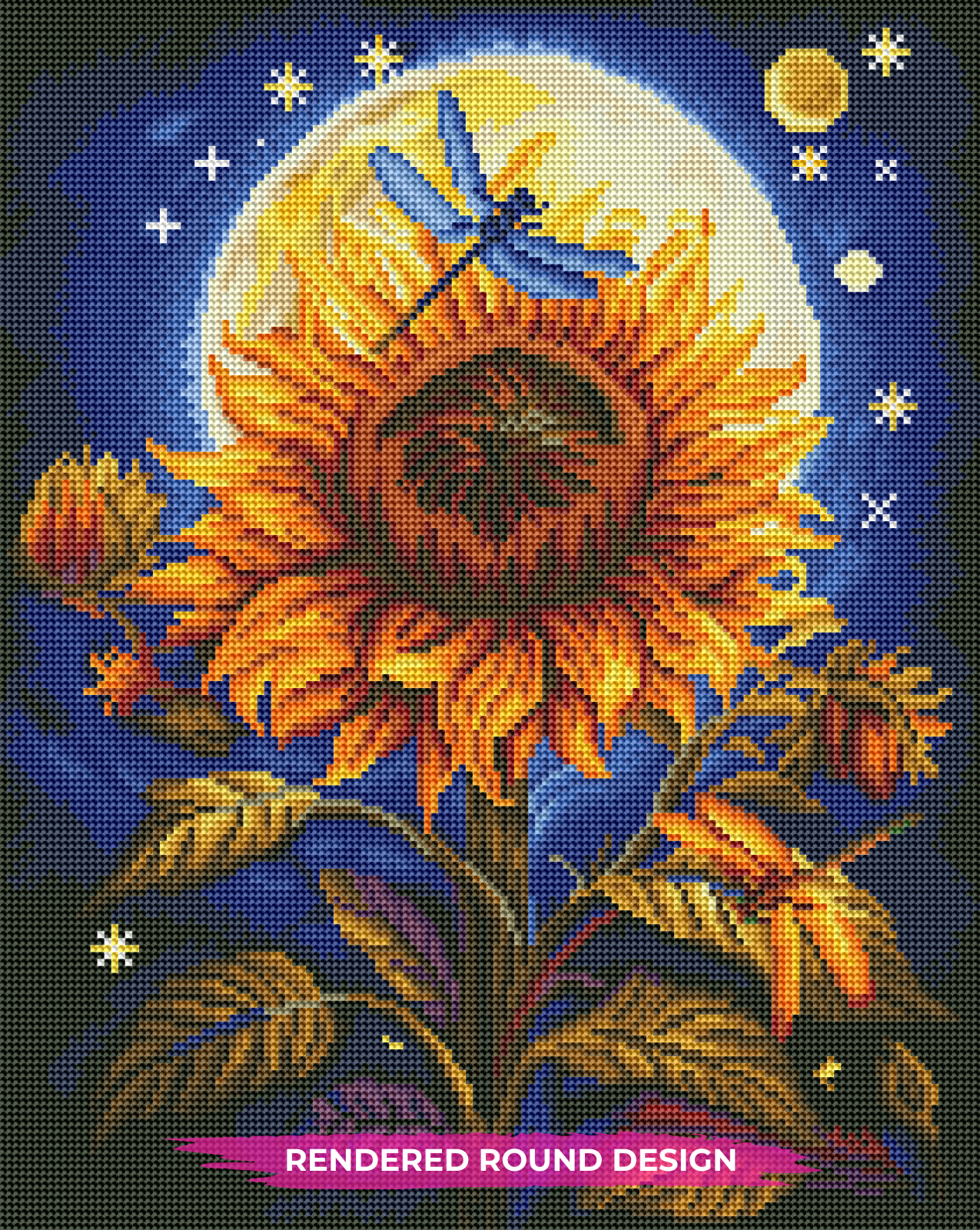 Nighttime Sunflower