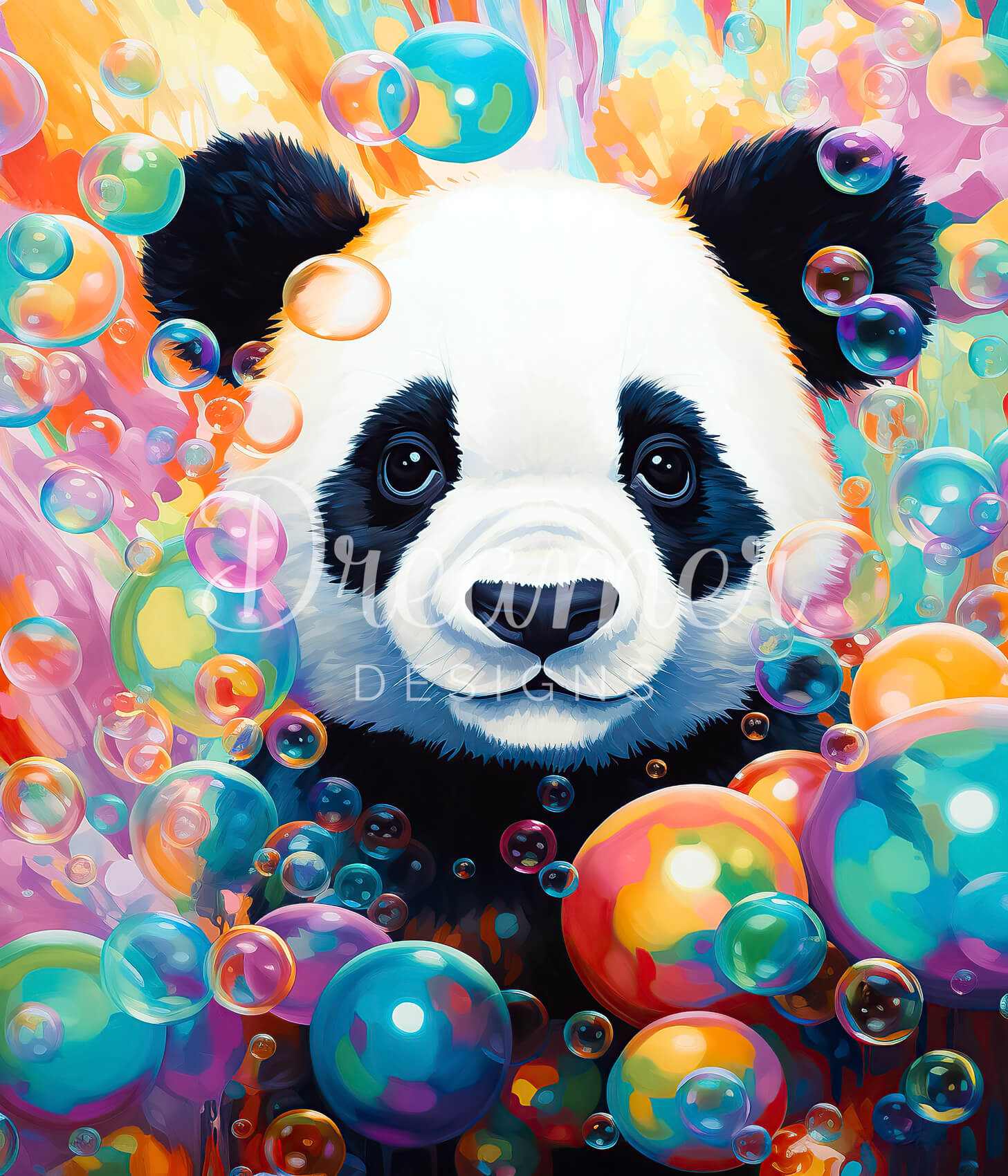 Panda and Bubbles