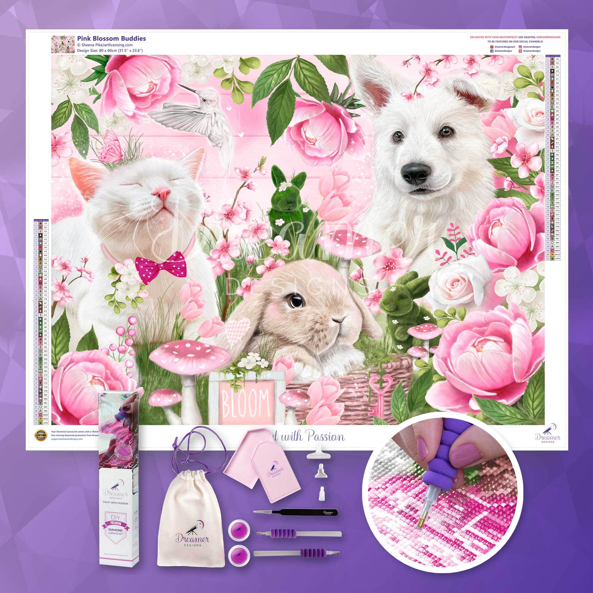 Pink Blossom Buddies