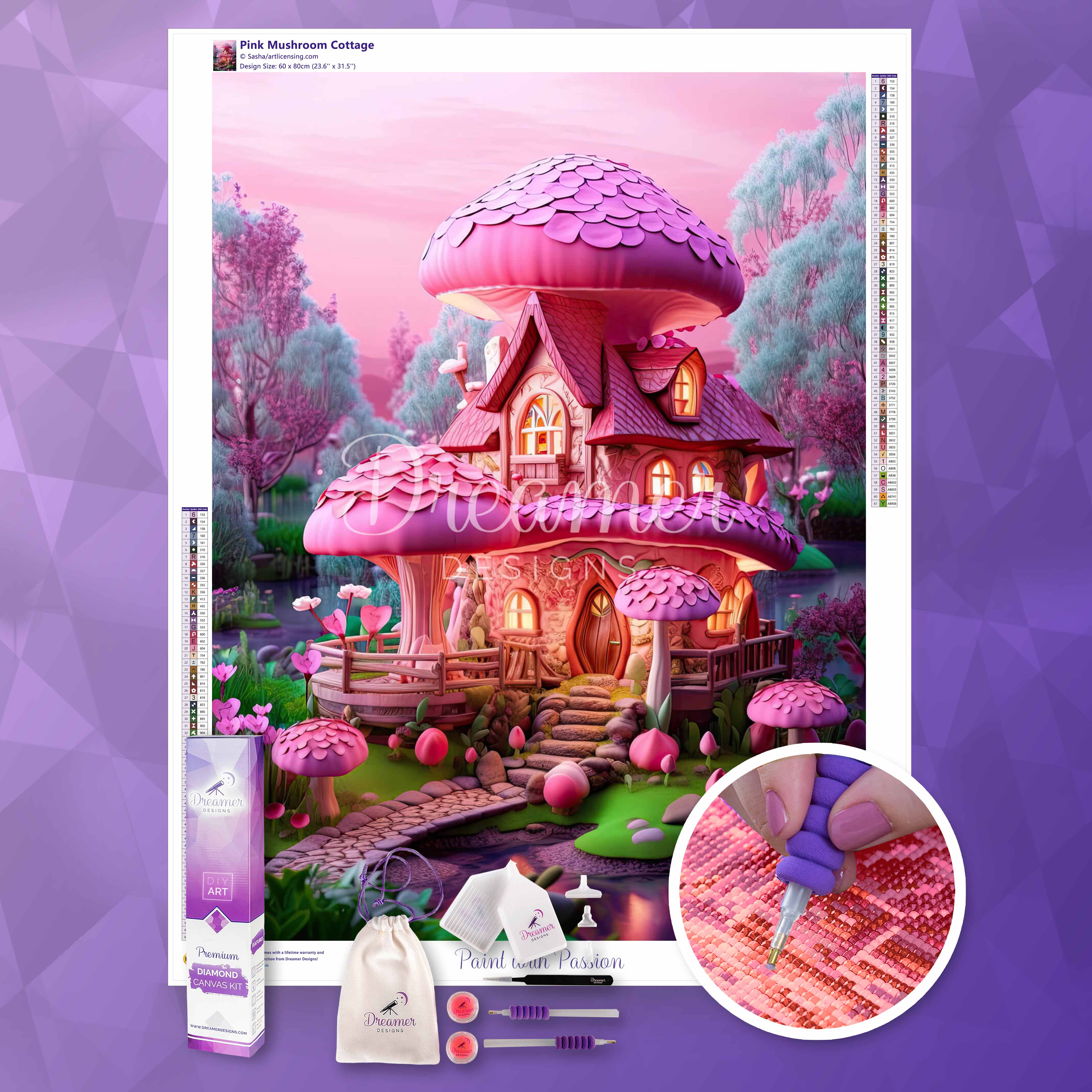 Pink Mushroom Cottage