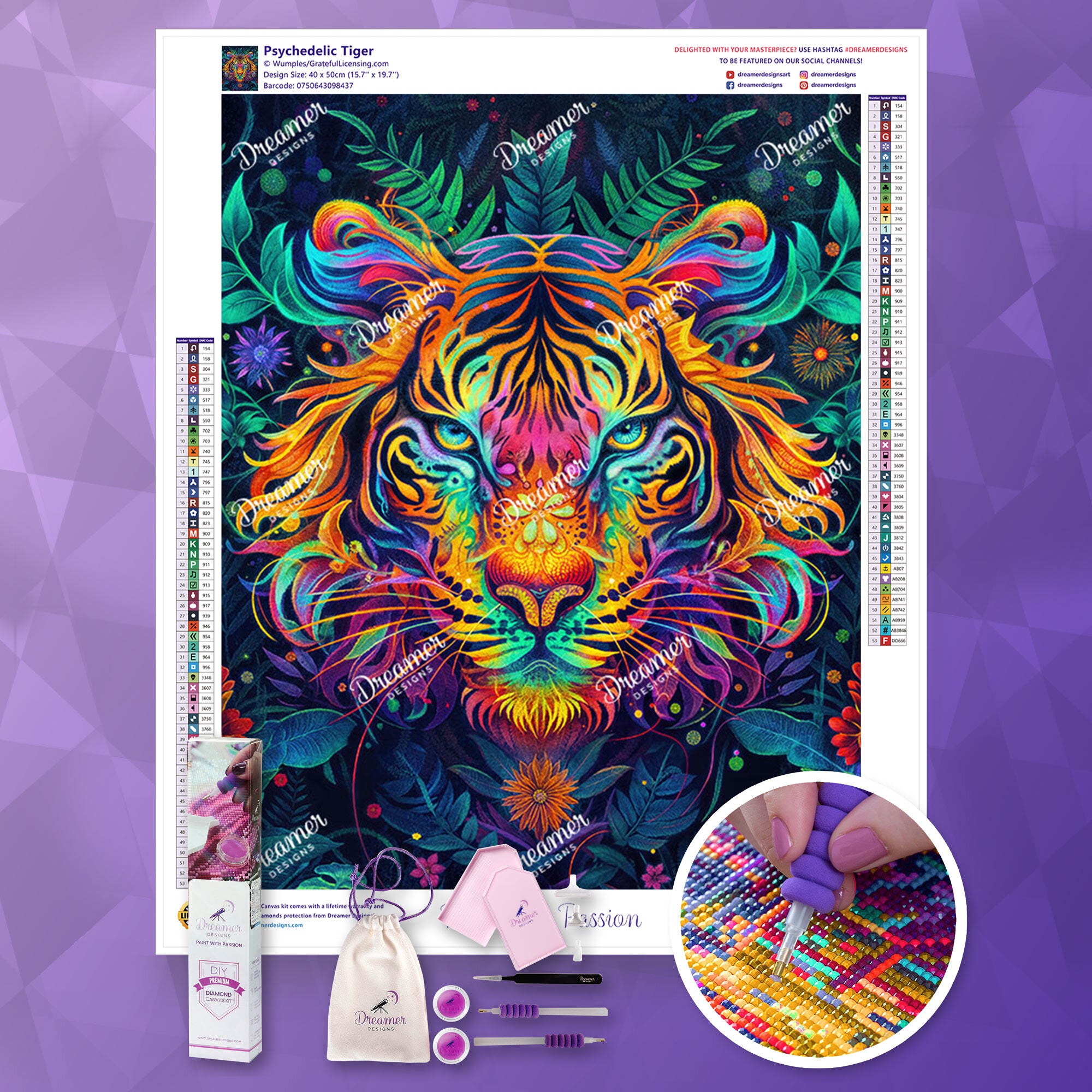 Psychedelic Tiger