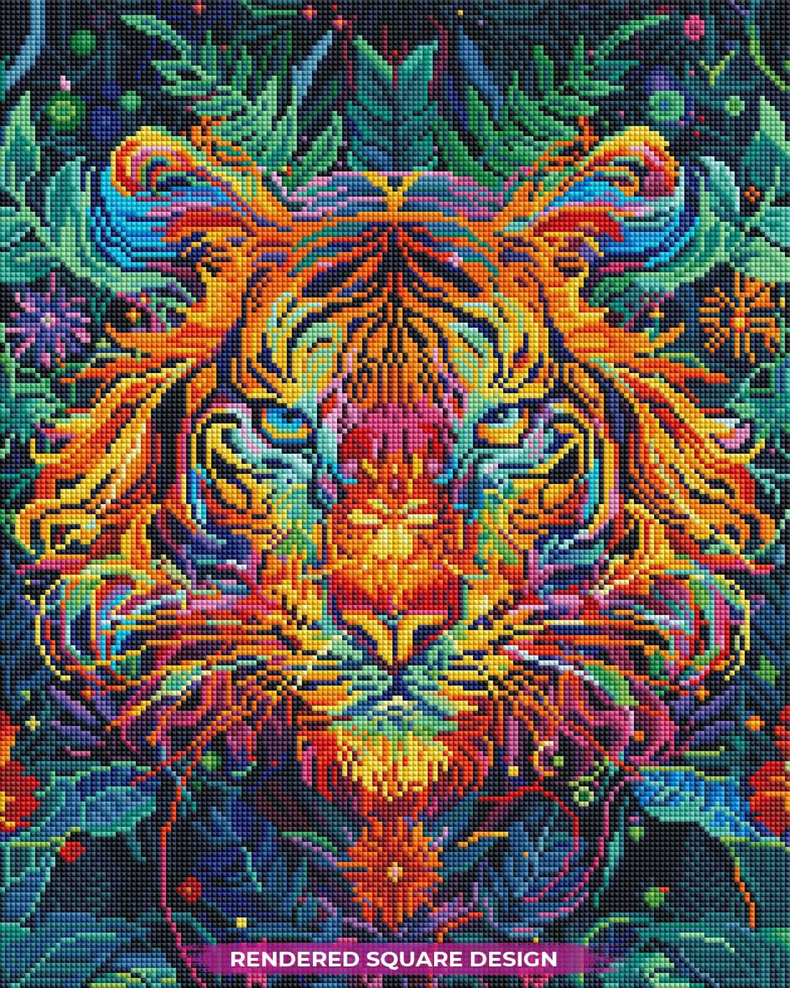 Psychedelic Tiger