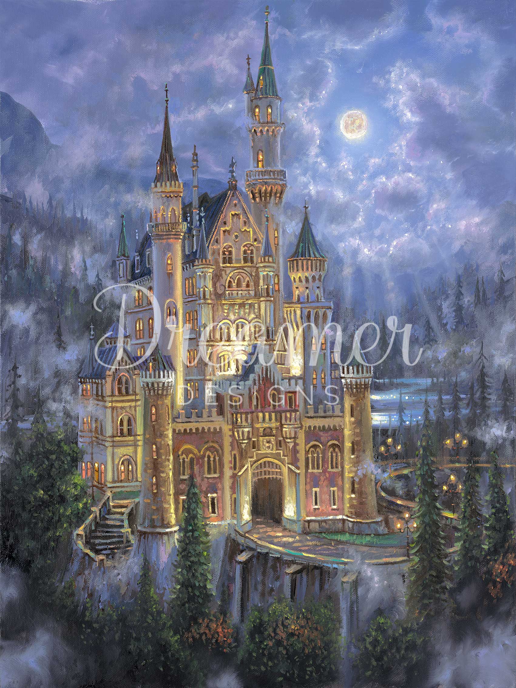 Moonlit Castle