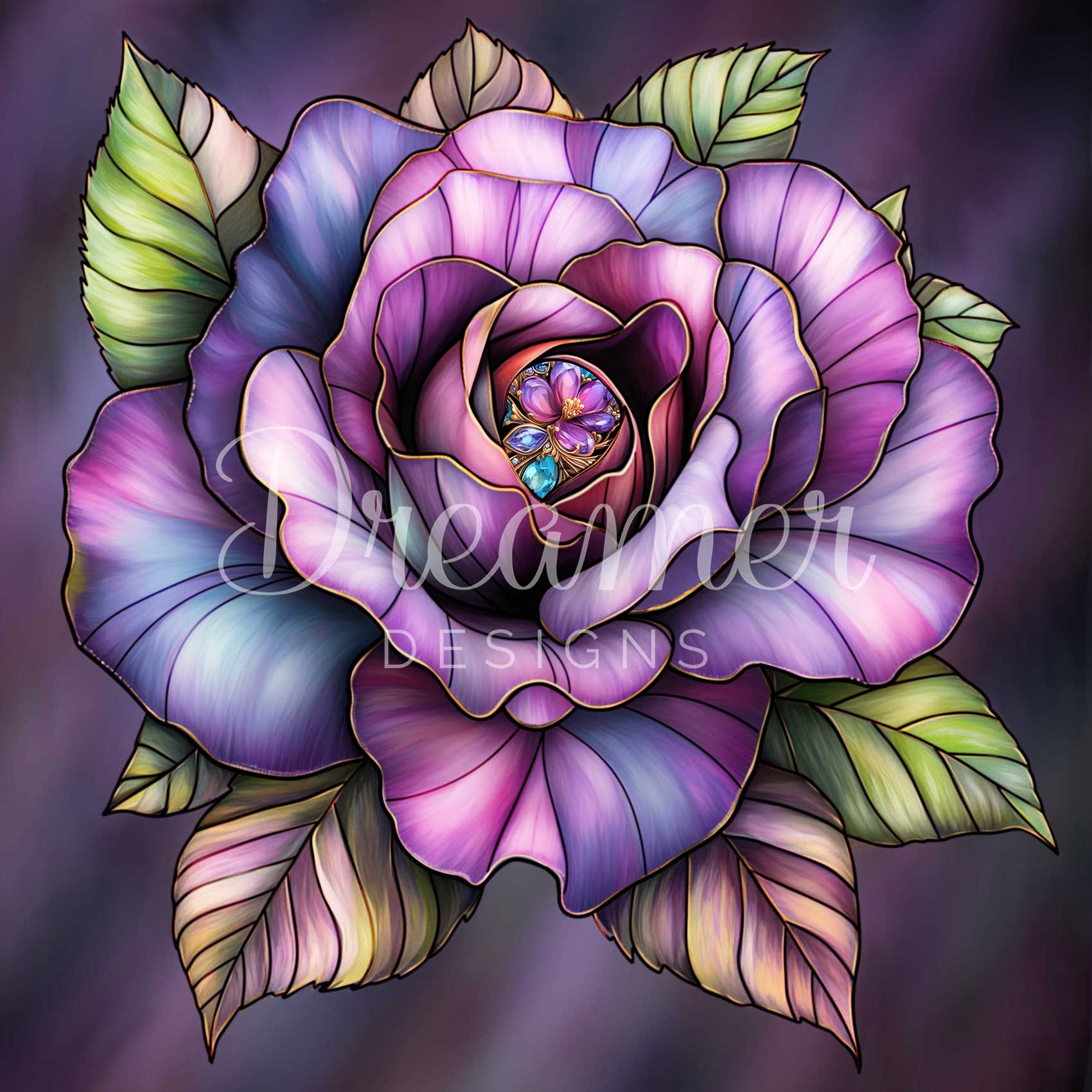 Gemstone Gardens Violet