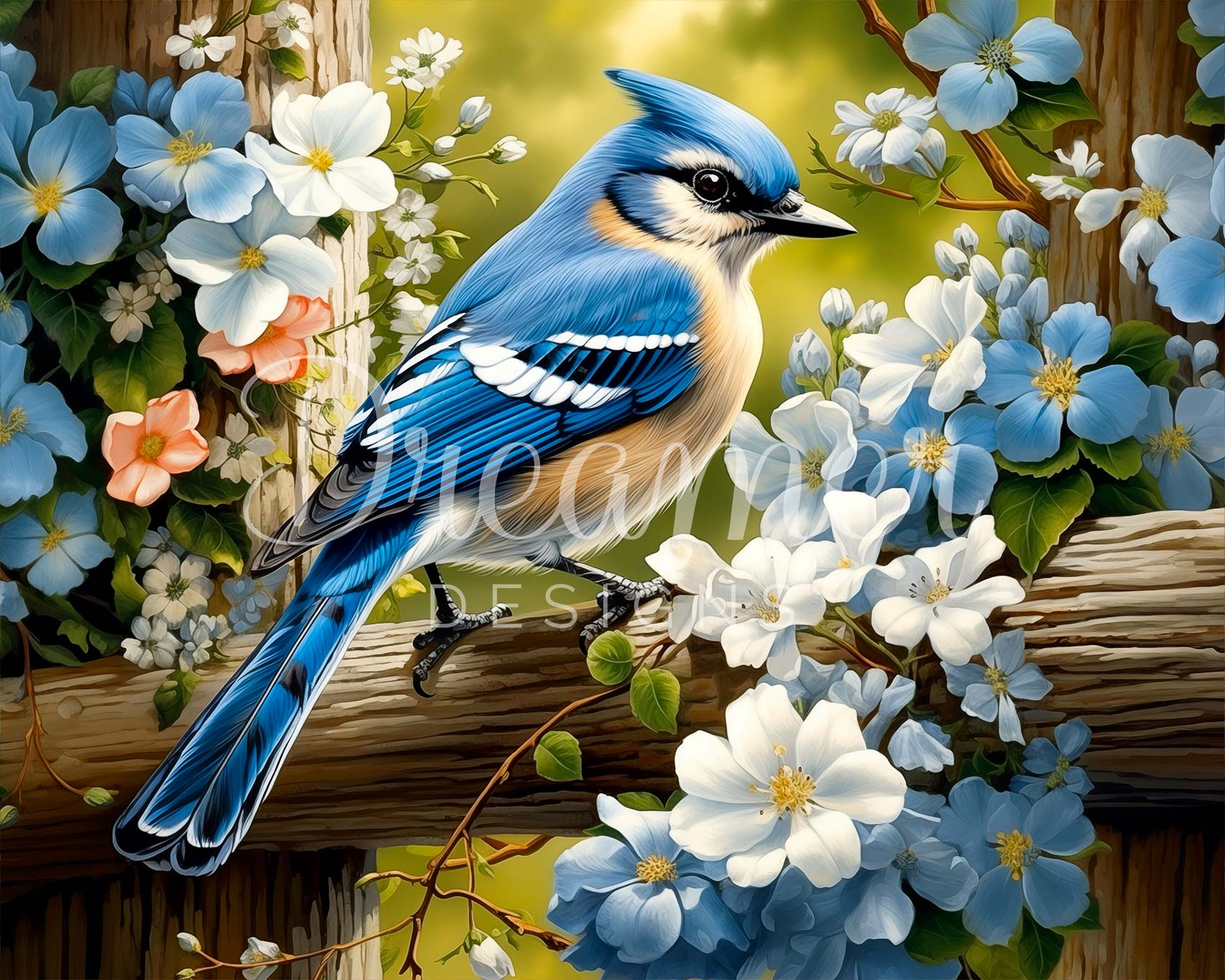 Bluejay Spring – Dreamer Designs