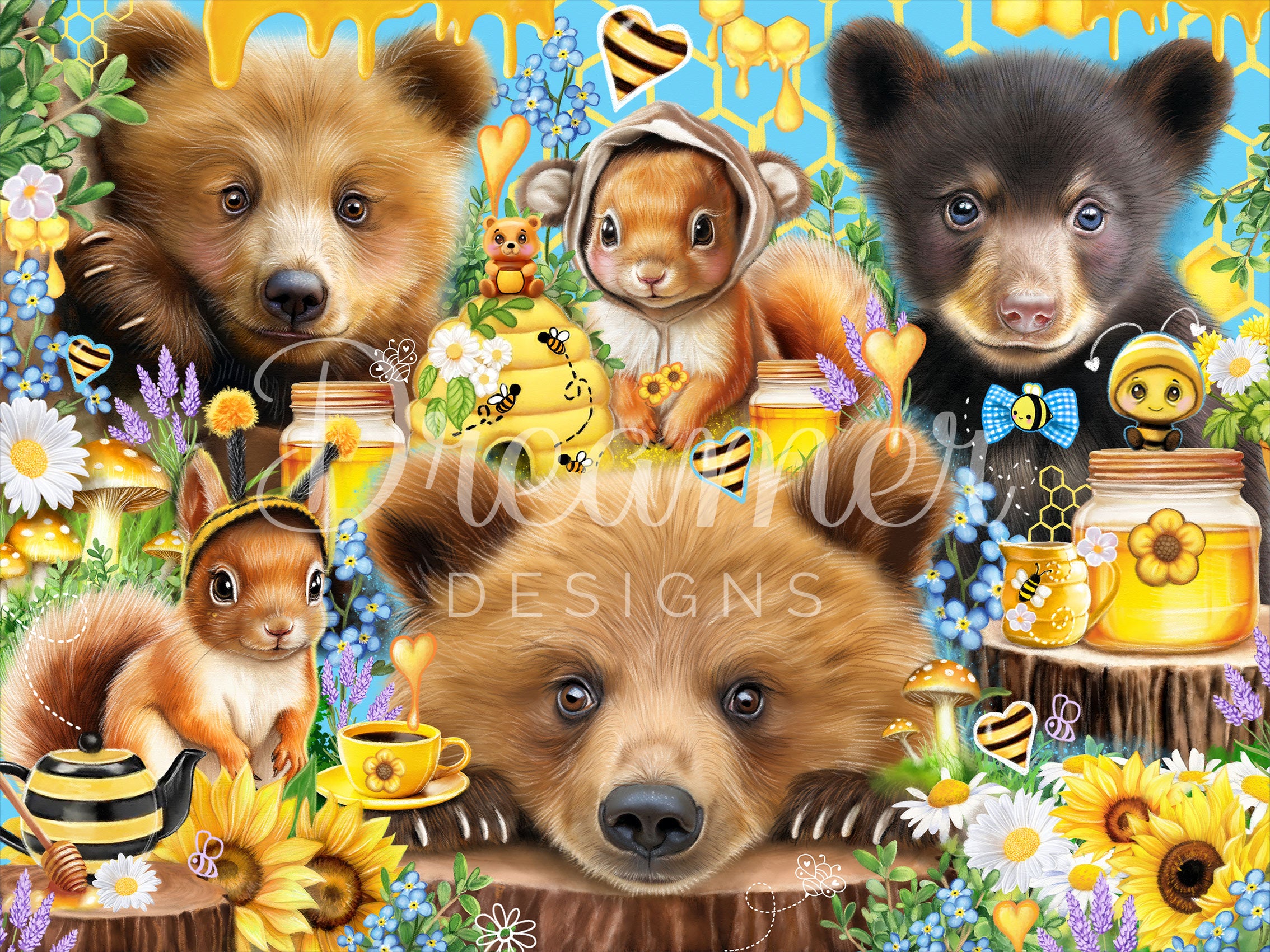 Bees n Honey Bears