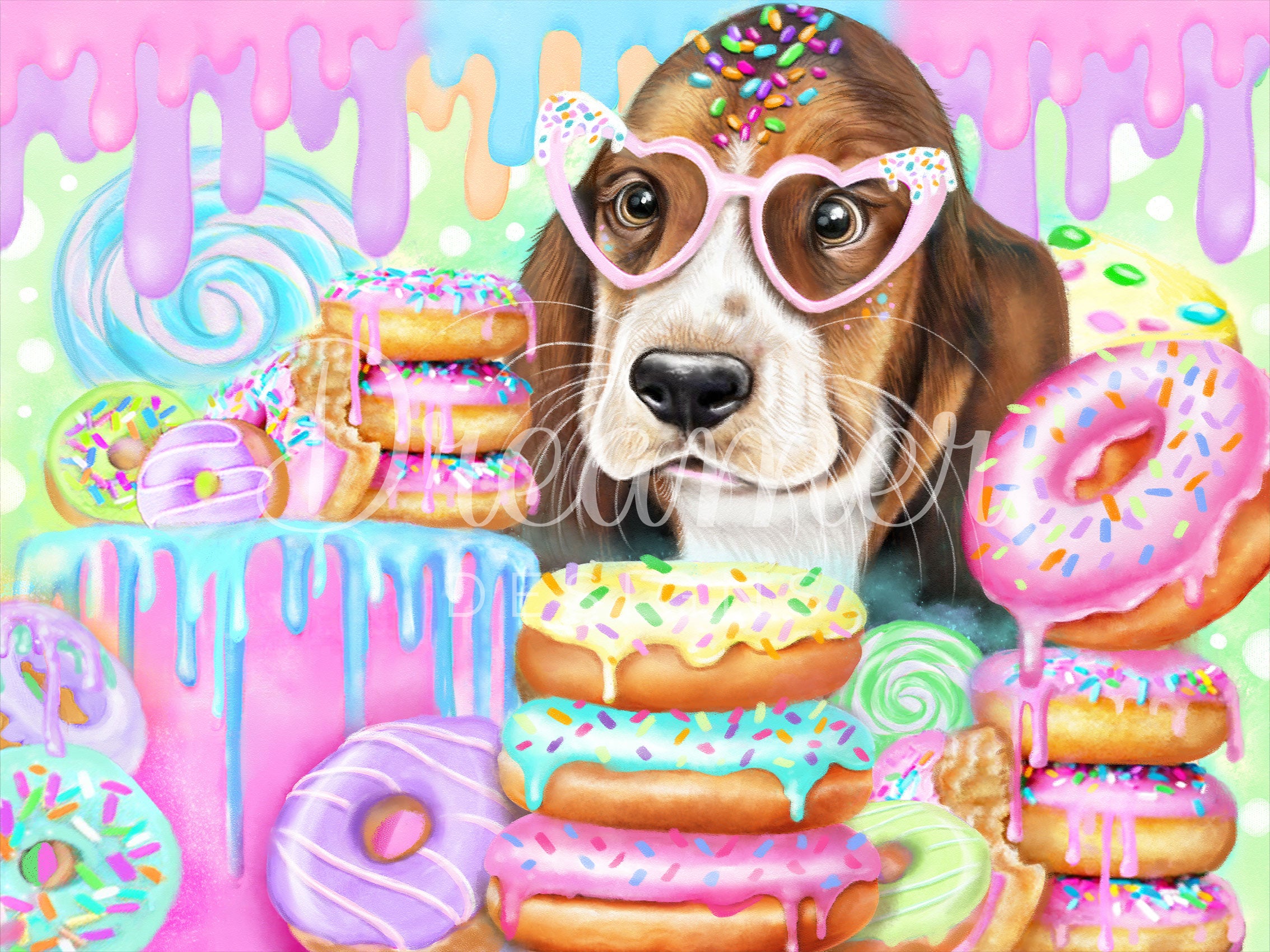 Donut Cutie Hound