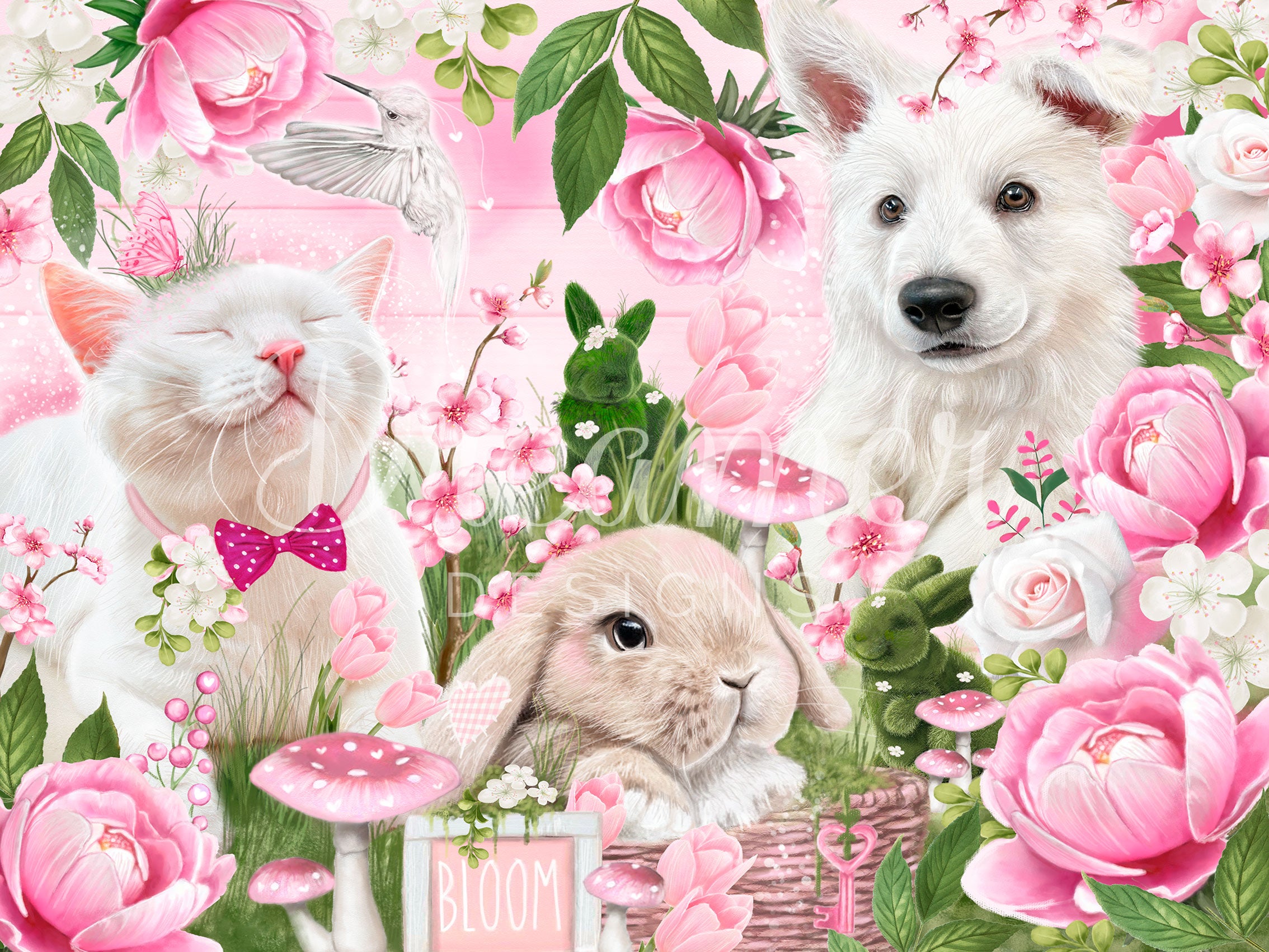 Pink Blossom Buddies