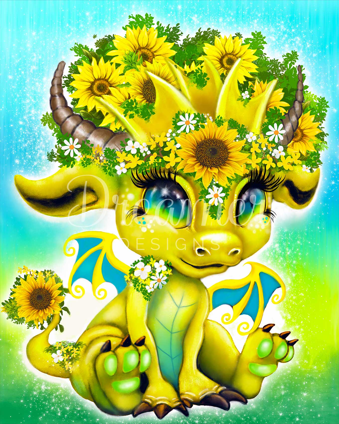 Sunflower Lil Dragonz
