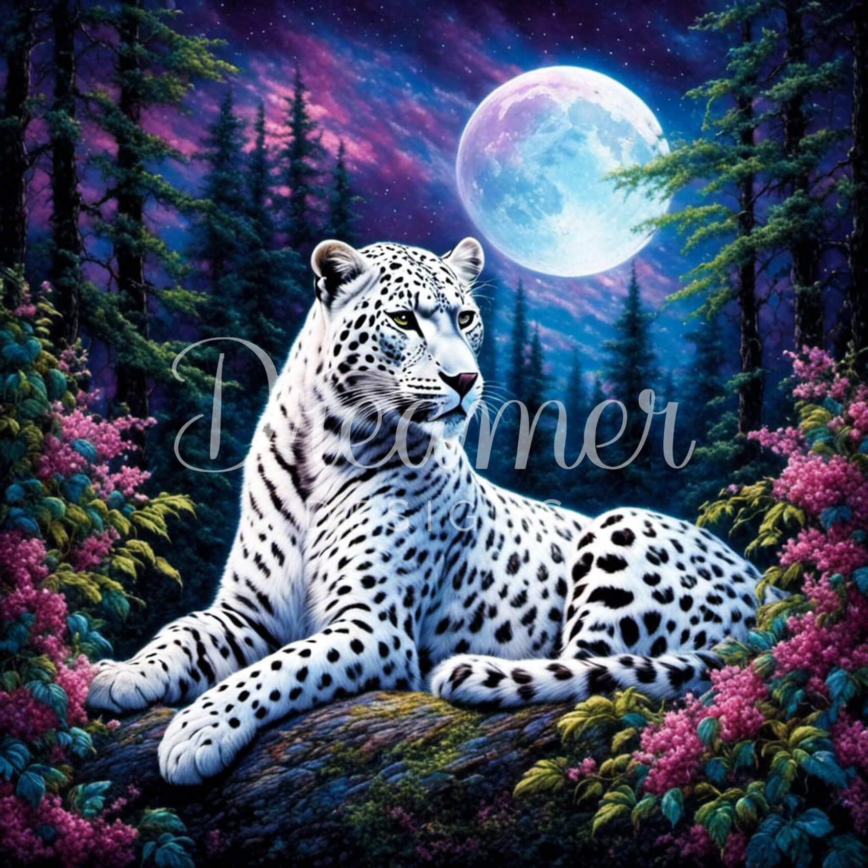 Crystal Forest Leopard