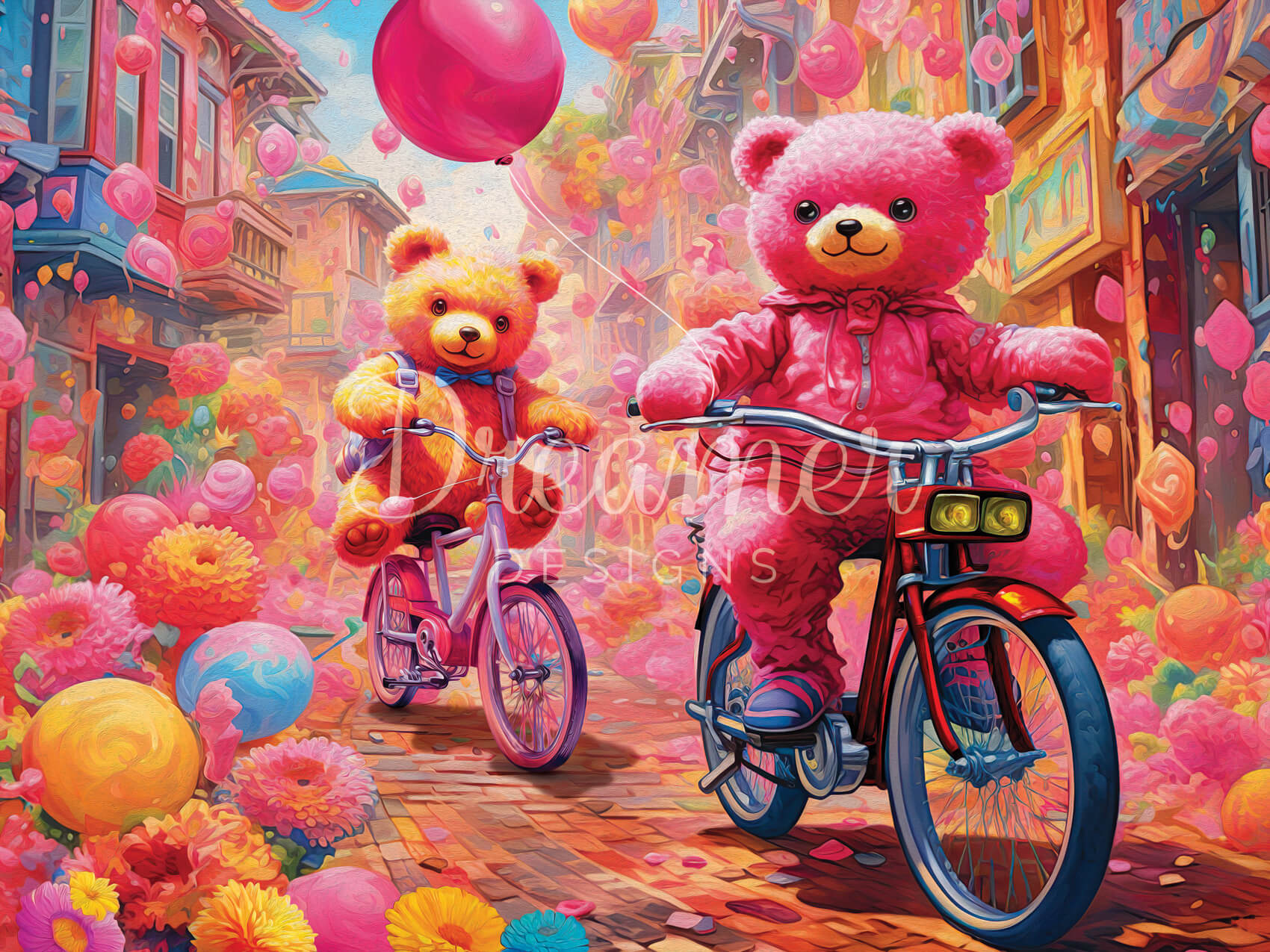 Teddy Bear in Wonderland